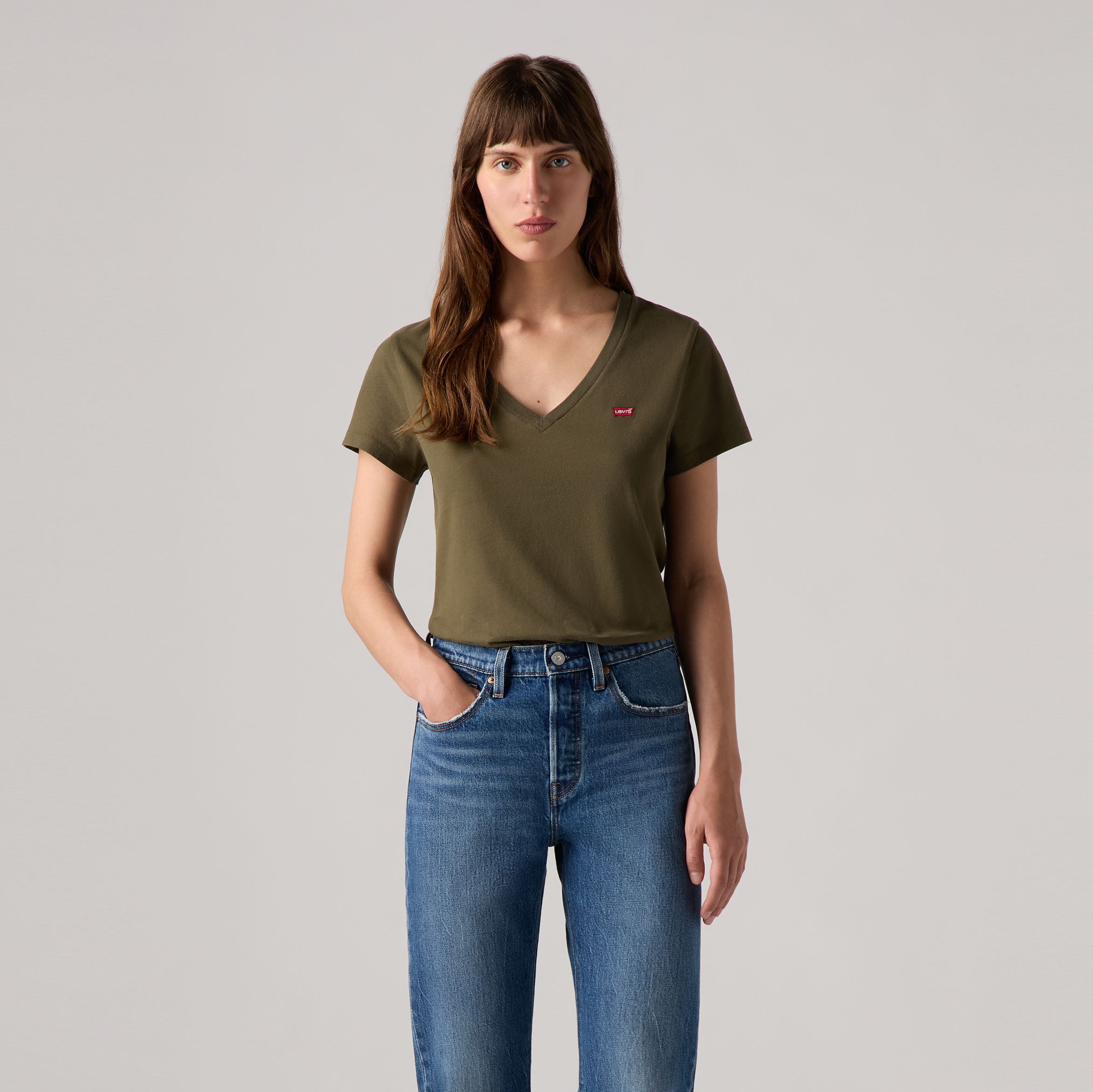 Perfect V-Neck T-Shirt 5