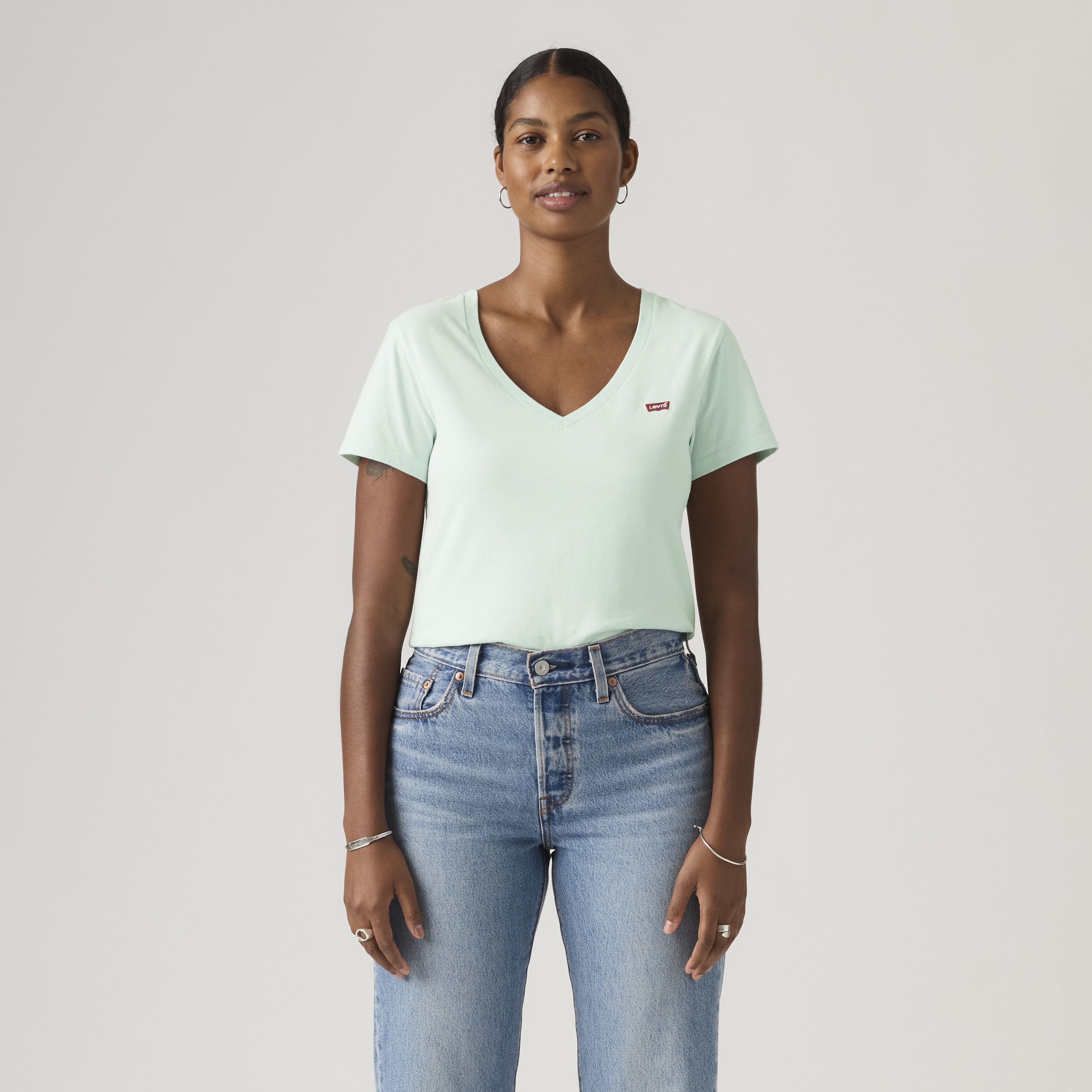 Perfect V-Neck Tee 15