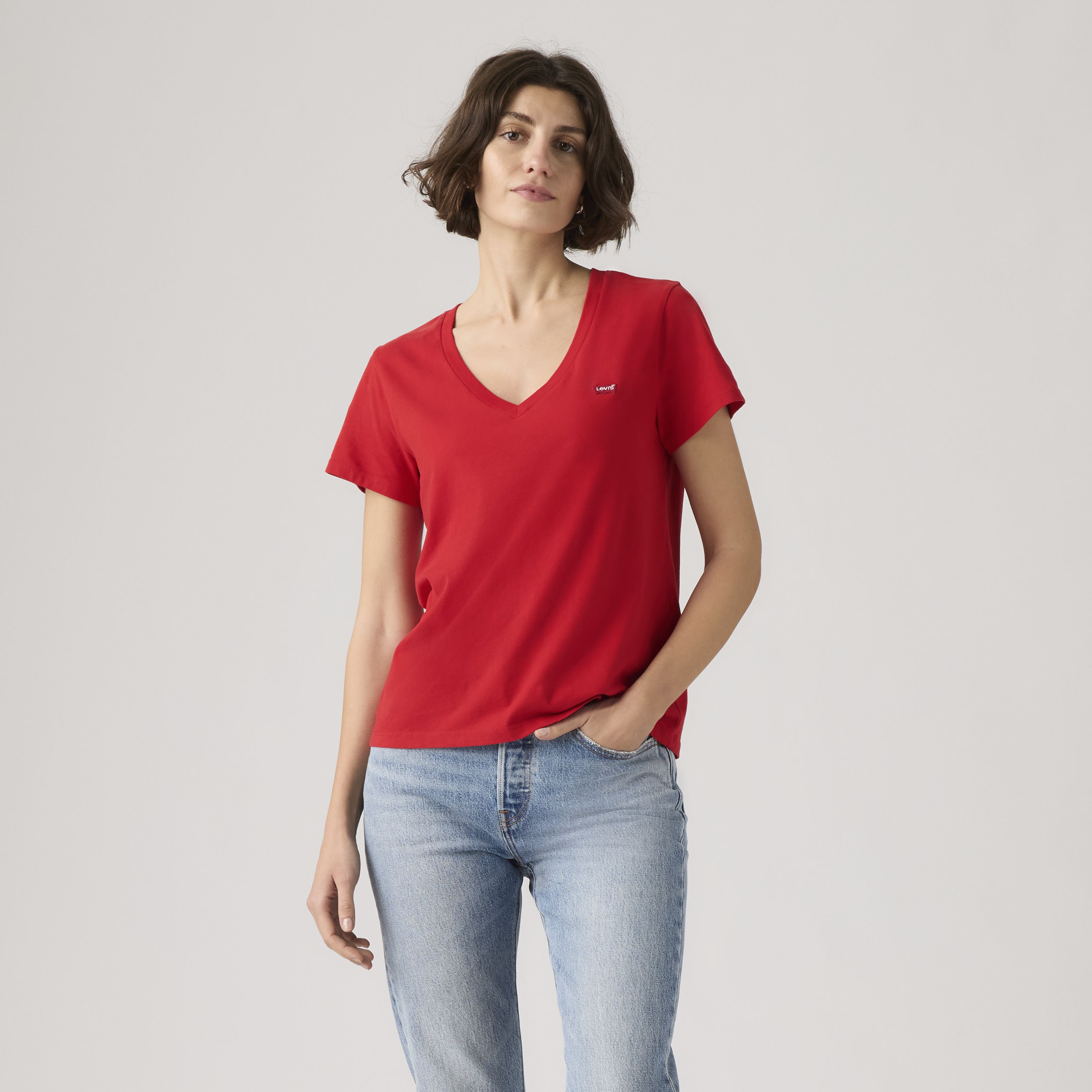 Perfect V-Neck Tee 1
