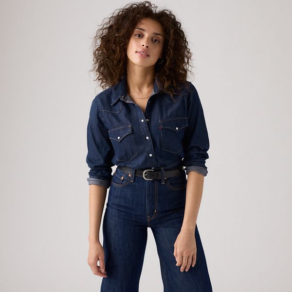 The Ultimate Western Shirt — Smokin Hot - Blue