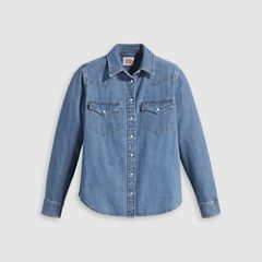 The Ultimate Western Shirt — Mighty Fine - Blue 5