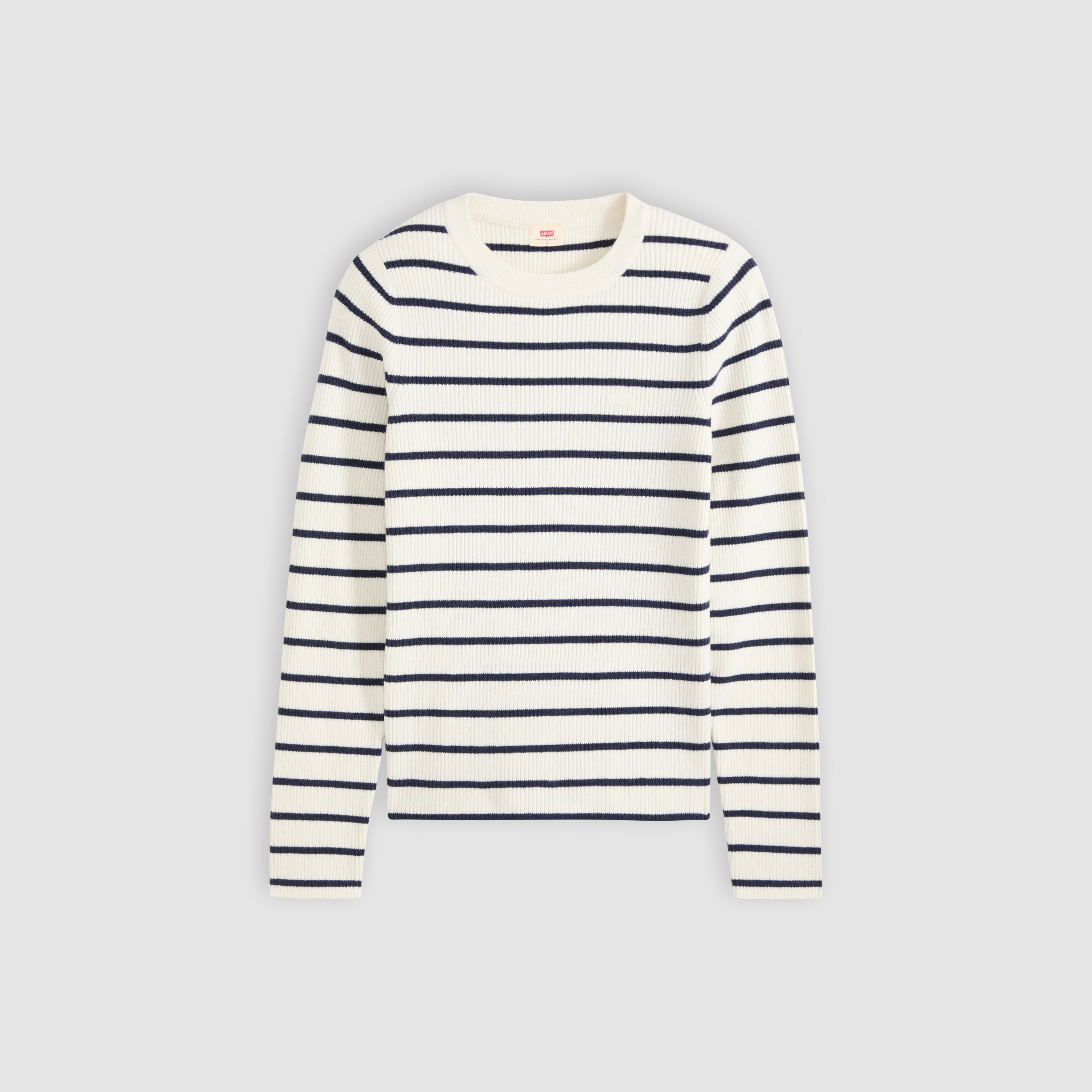 Crewneck Rib Sweater 5