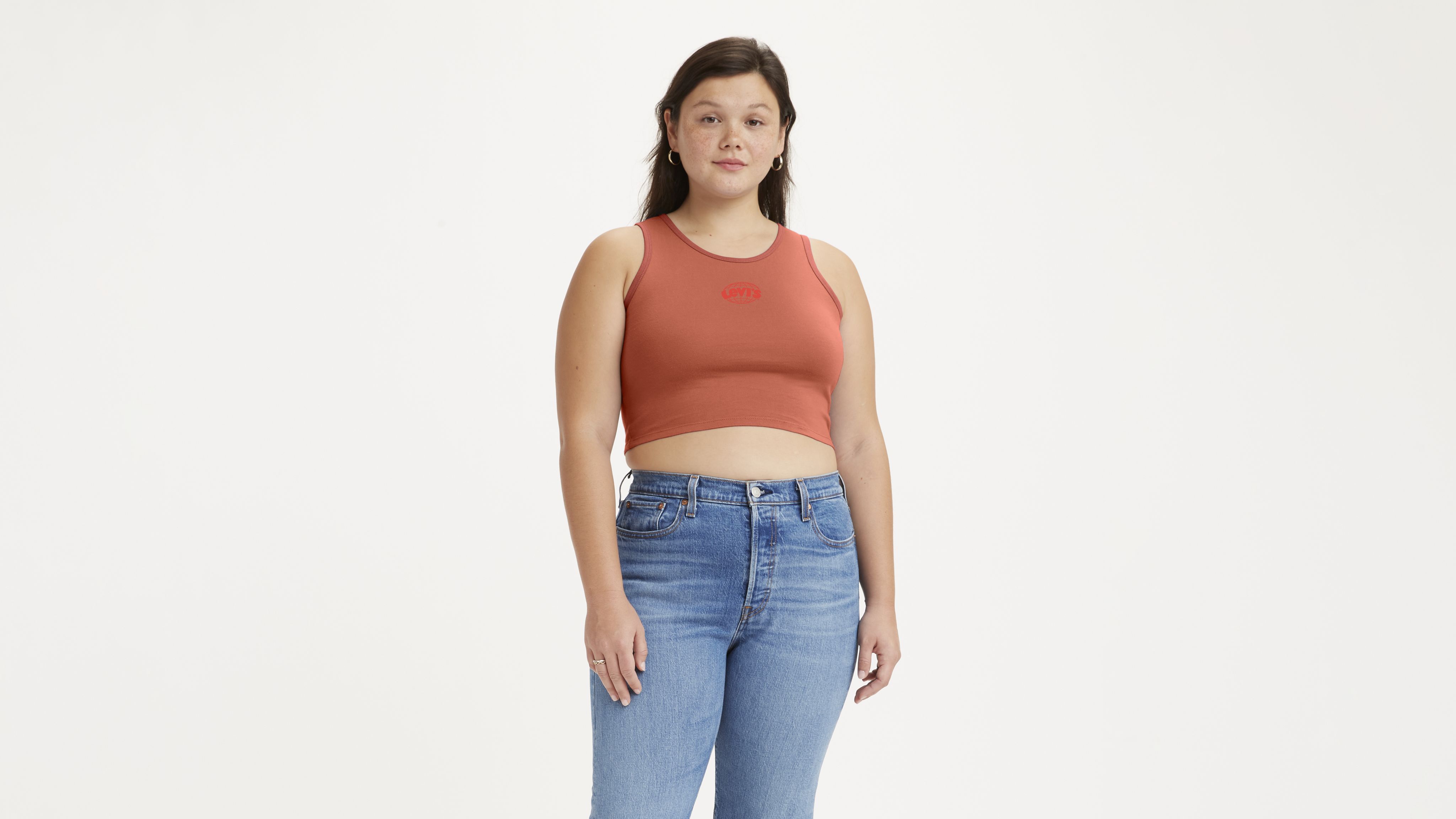 Graphic Logo Stellar Cropped Tank Top 1