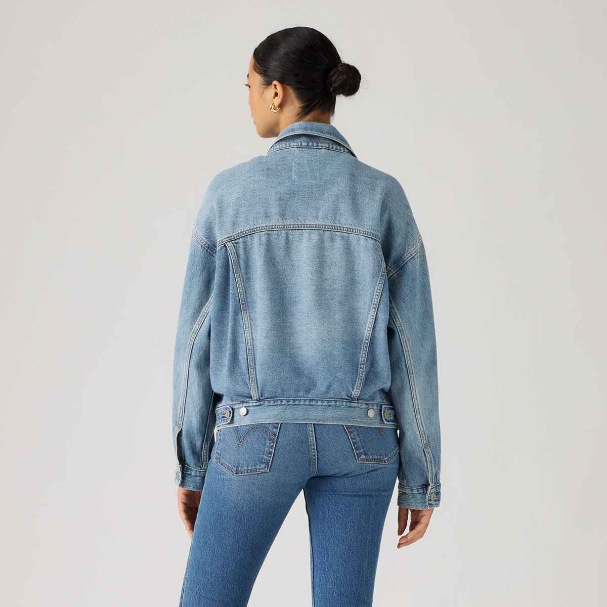 90s Trucker Jacket — Soft As Butter - Blue