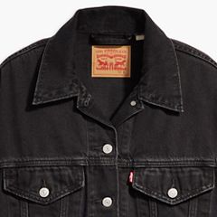 90s Trucker Jacket — Road Less Traveled - Black 6