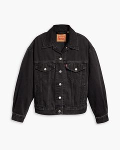 90s Trucker Jacket — Road Less Traveled - Black 5