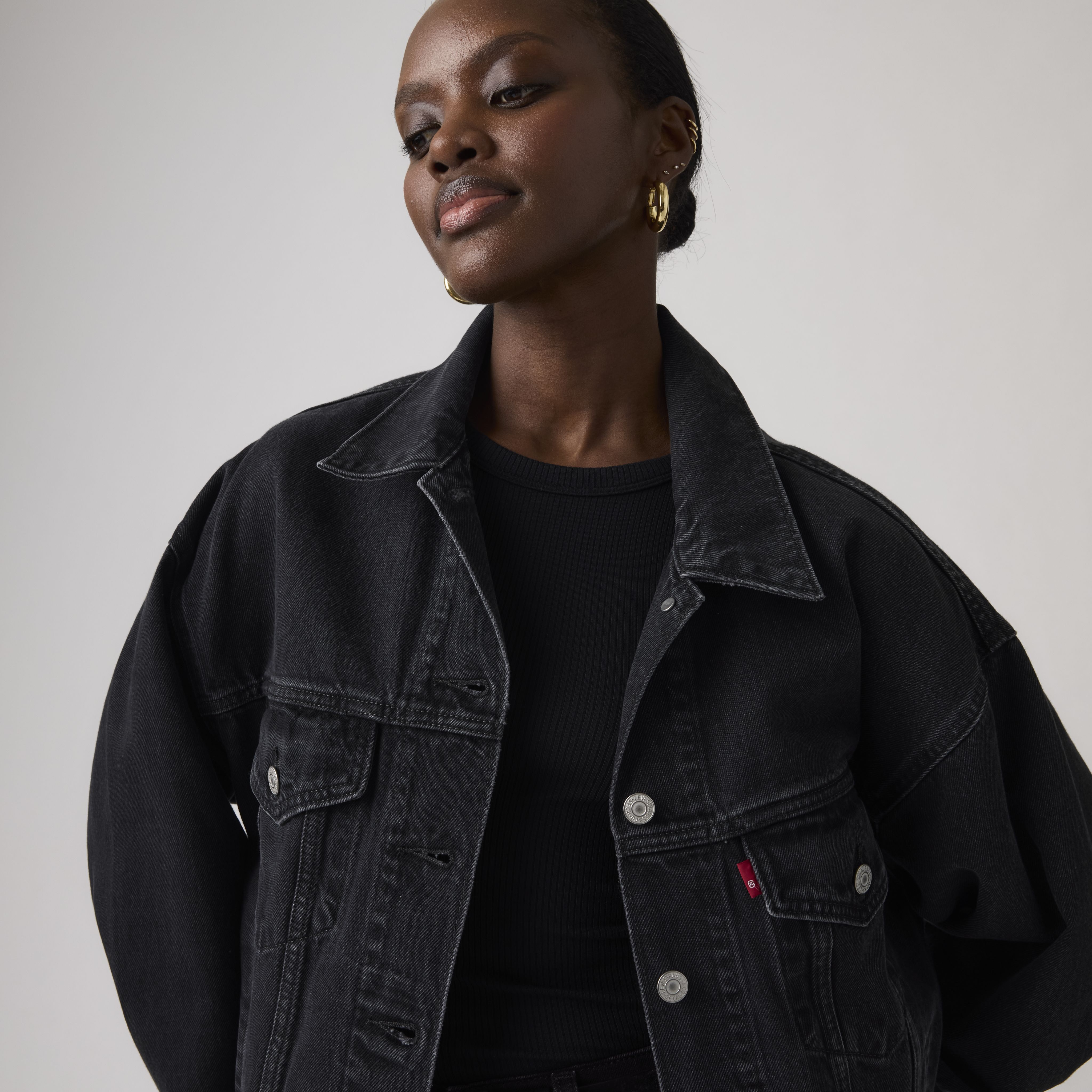 Kurtka Trucker w stylu lat 90 2