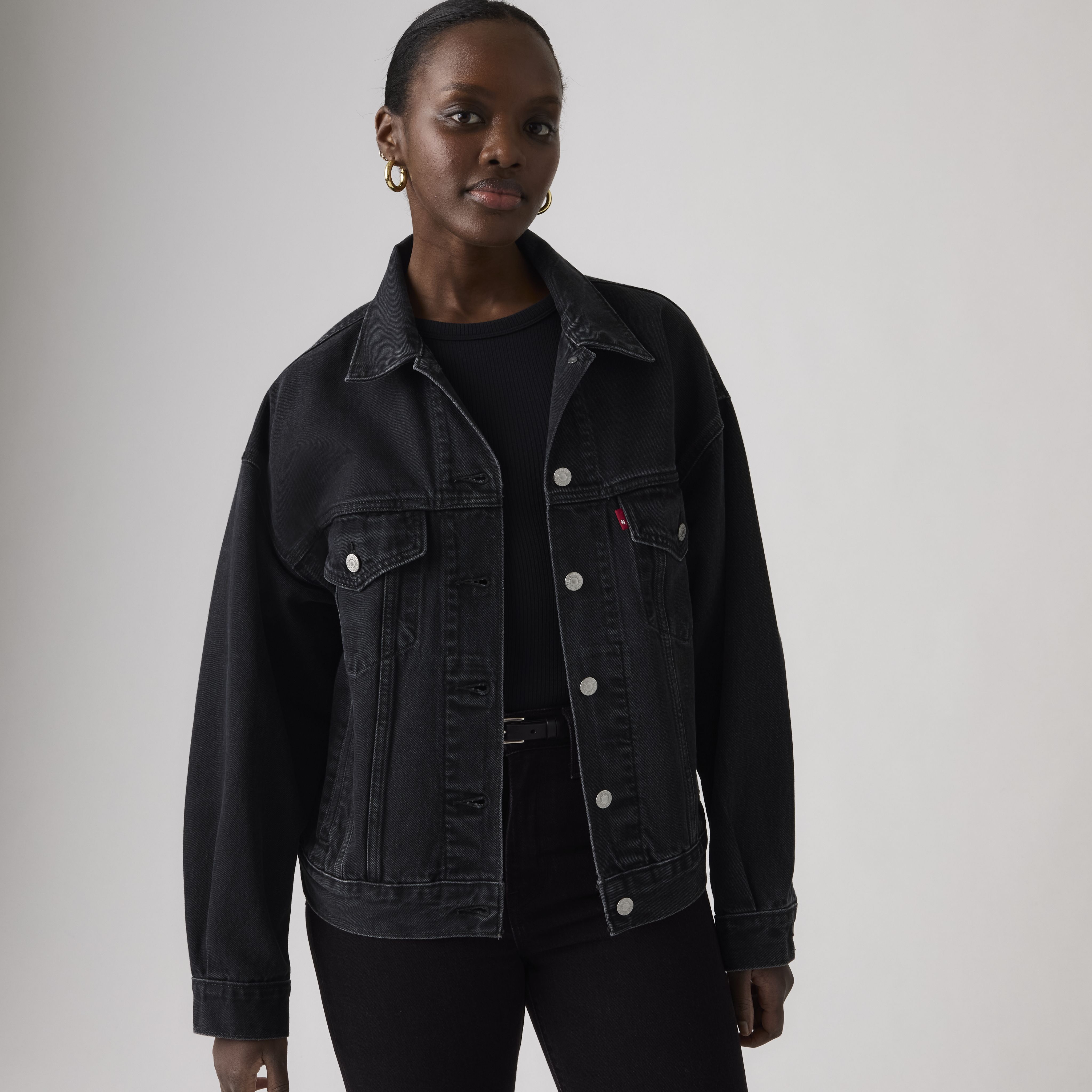 Kurtka Trucker w stylu lat 90 1