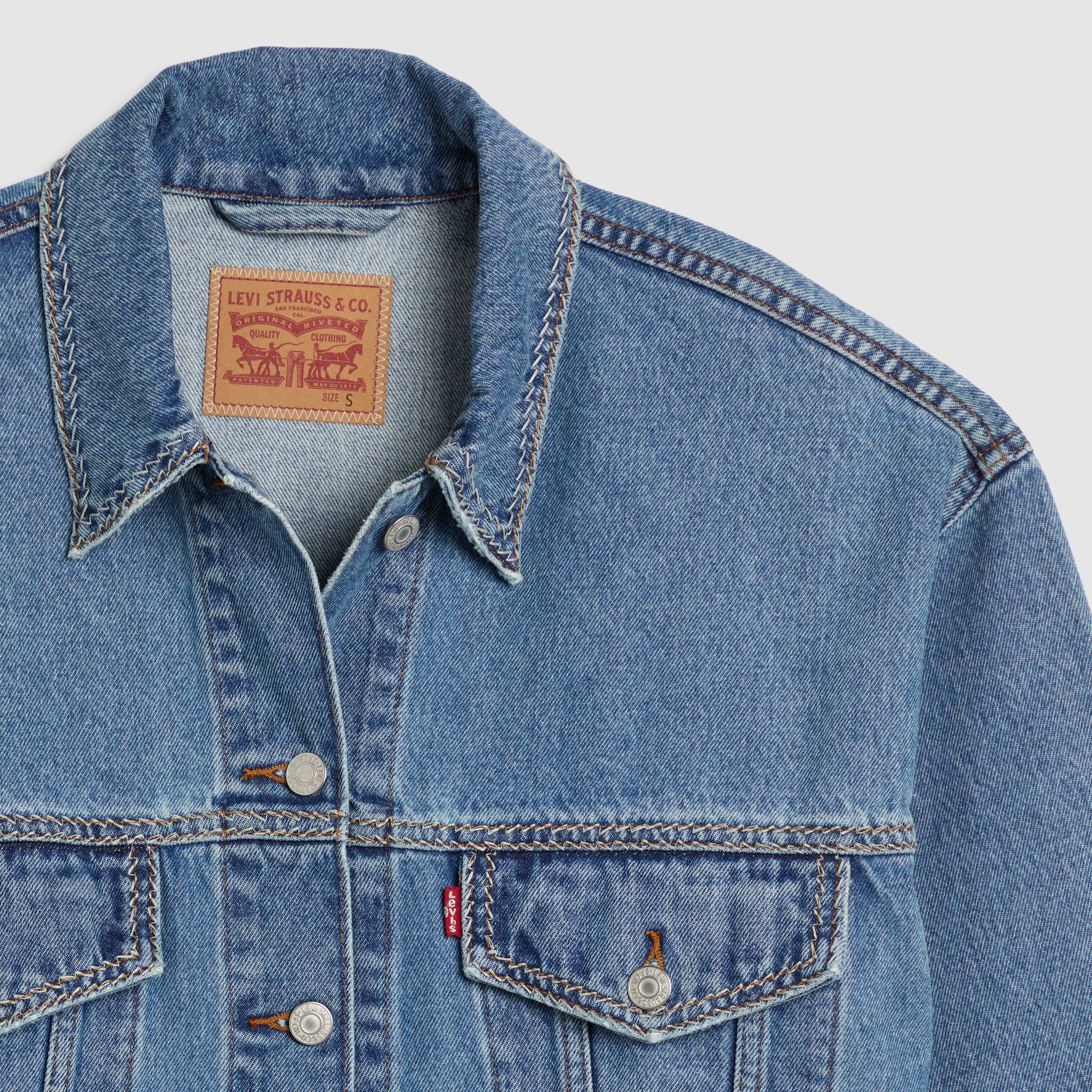 90s Stitch Trucker Jacket 7