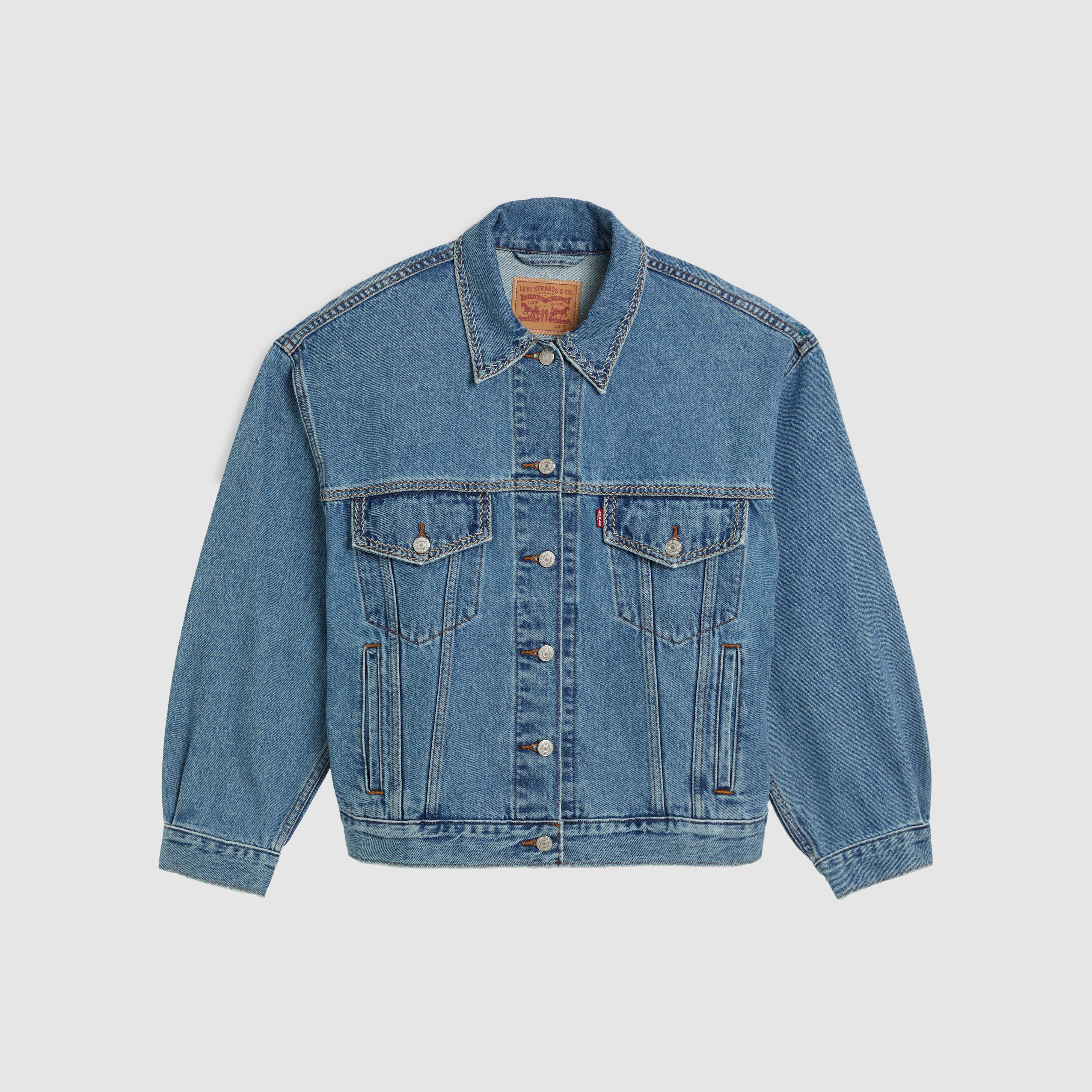 90s Stitch Trucker Jacket 1