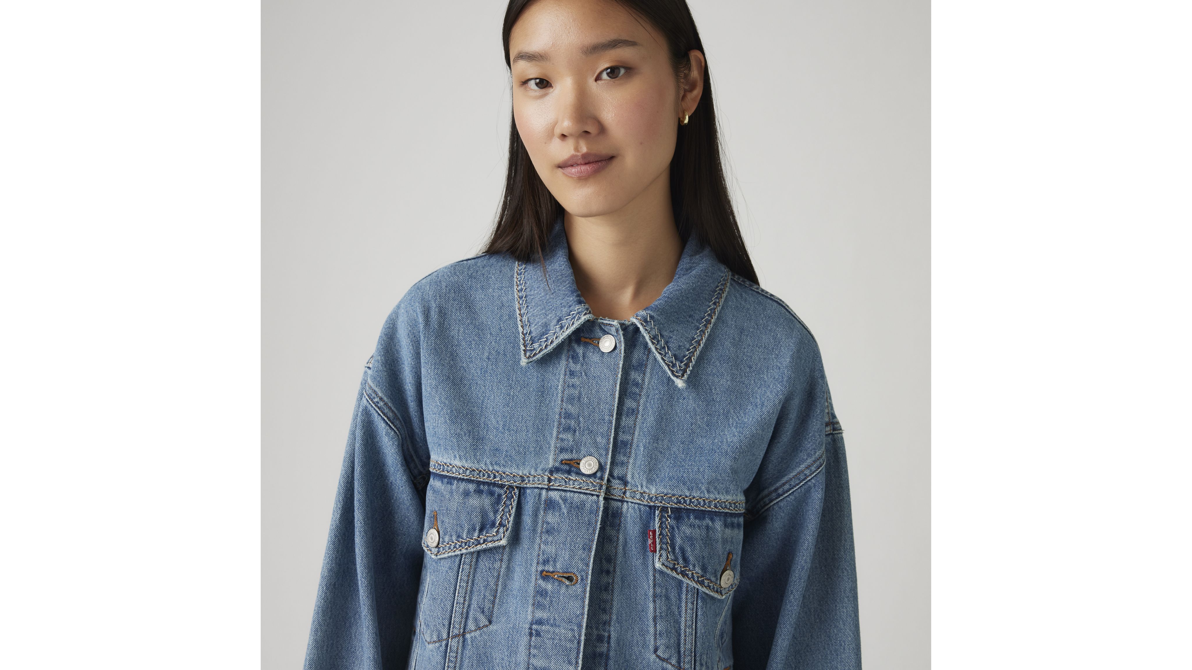 90s Stitch Trucker Jacket 4