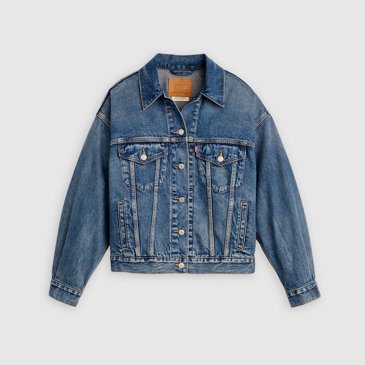 90s Trucker Jacket — Wonder Why - Dark Wash