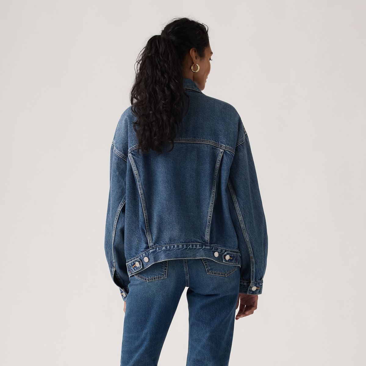 90s Trucker Jacket — Wonder Why - Dark Wash