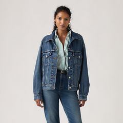 90s Trucker Jacket — Wonder Why - Dark Wash 3