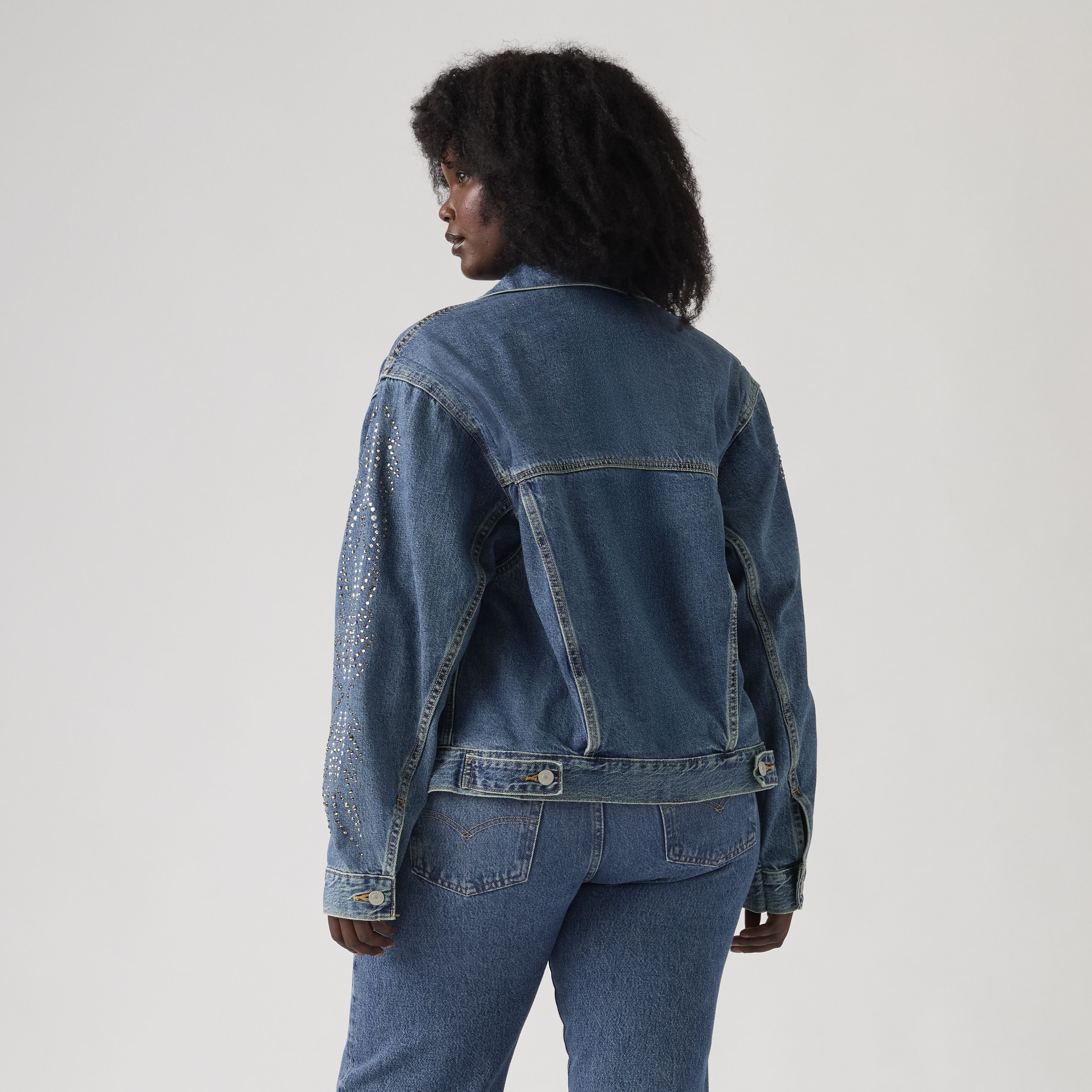 90s Trucker Jacket (Plus Size) 4