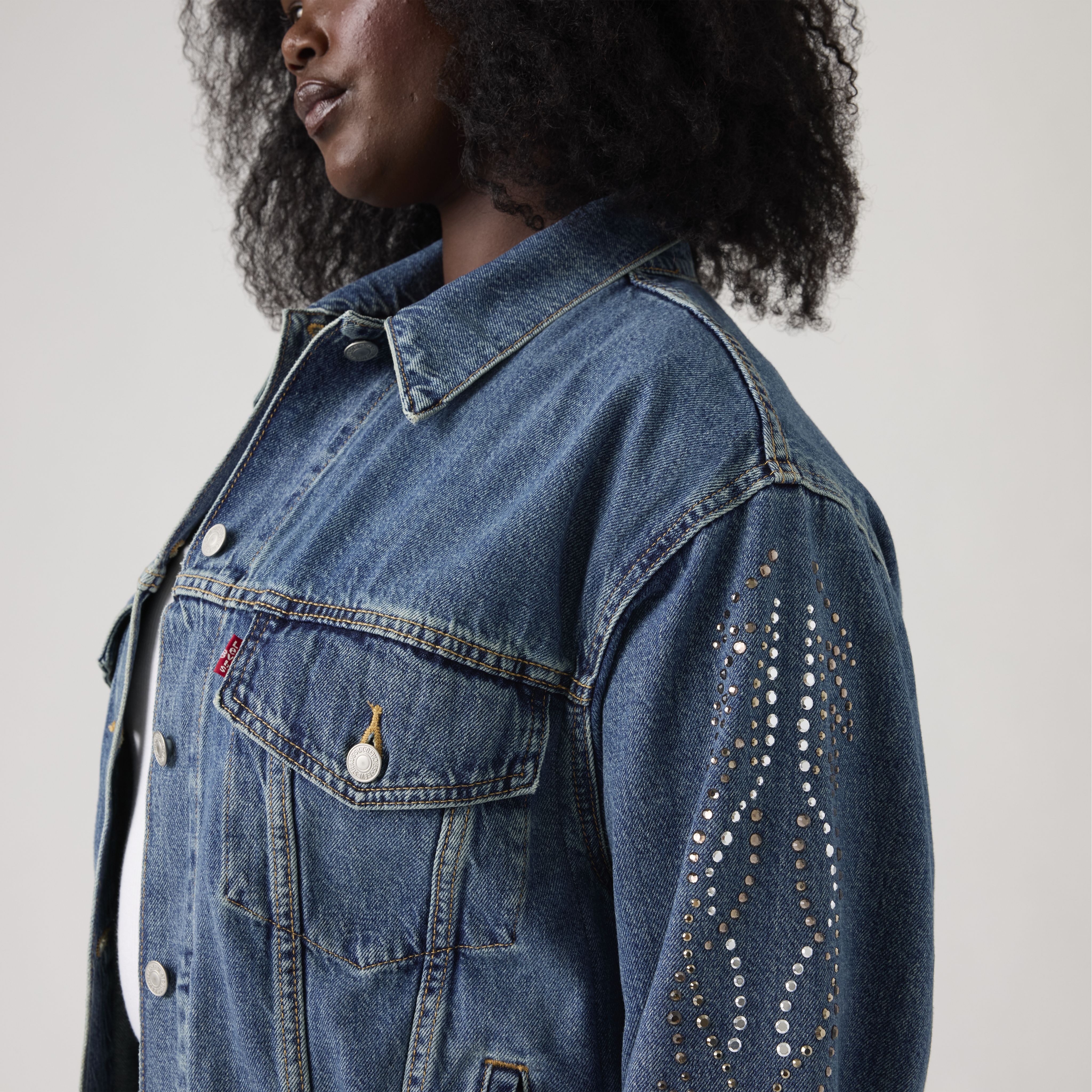 90s Trucker Jacket (Plus Size) 2