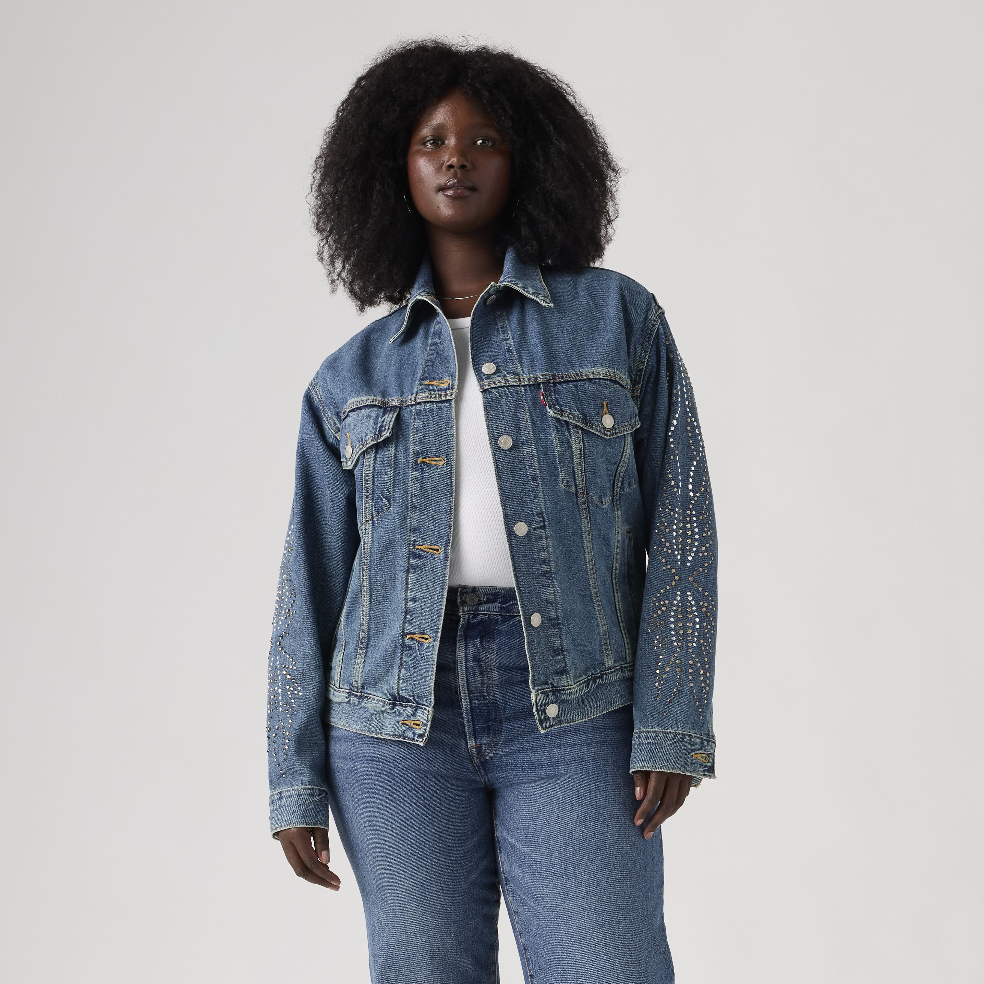90s Trucker Jacket (Plus Size) 3