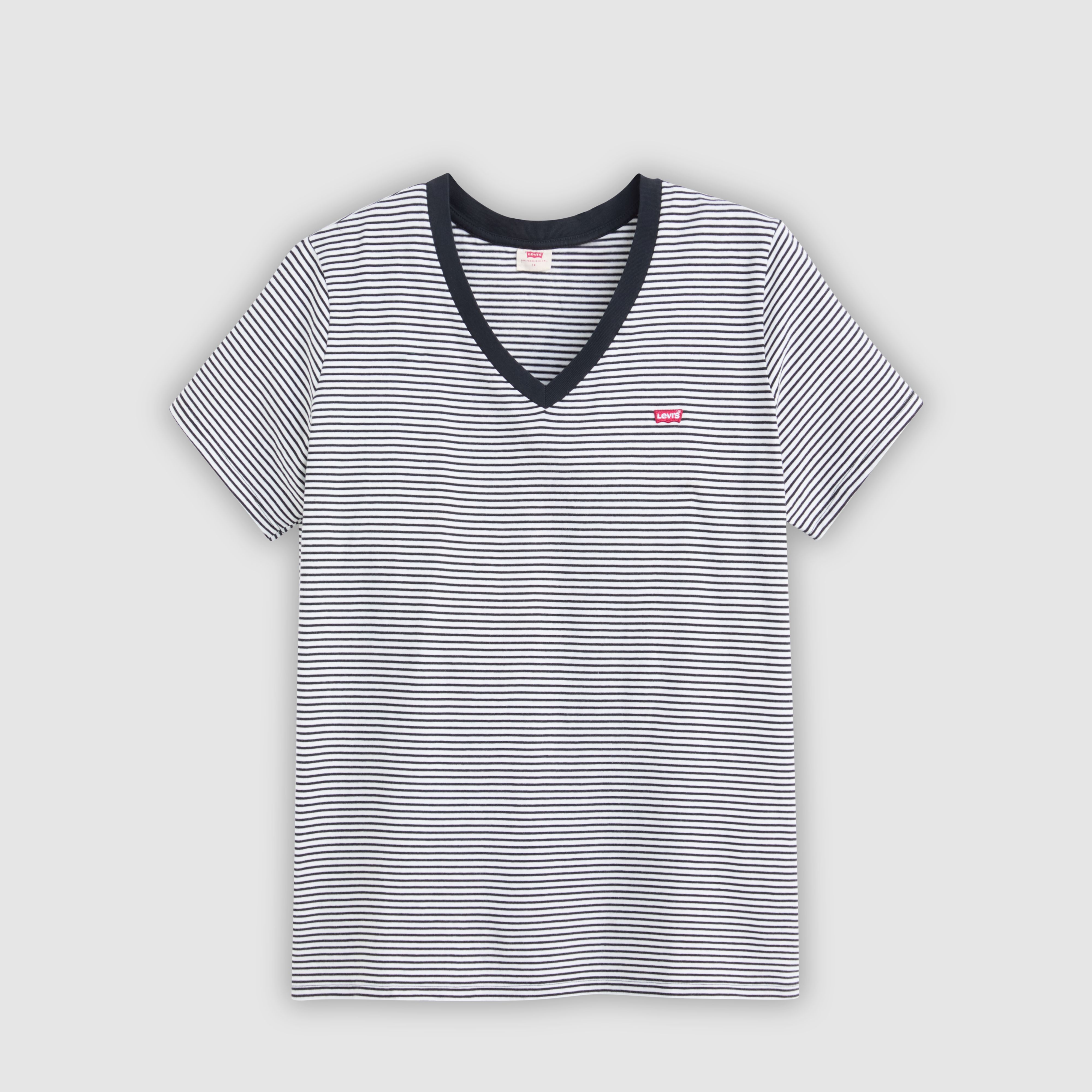 V-Neck T-Shirt (Plus Size) 6