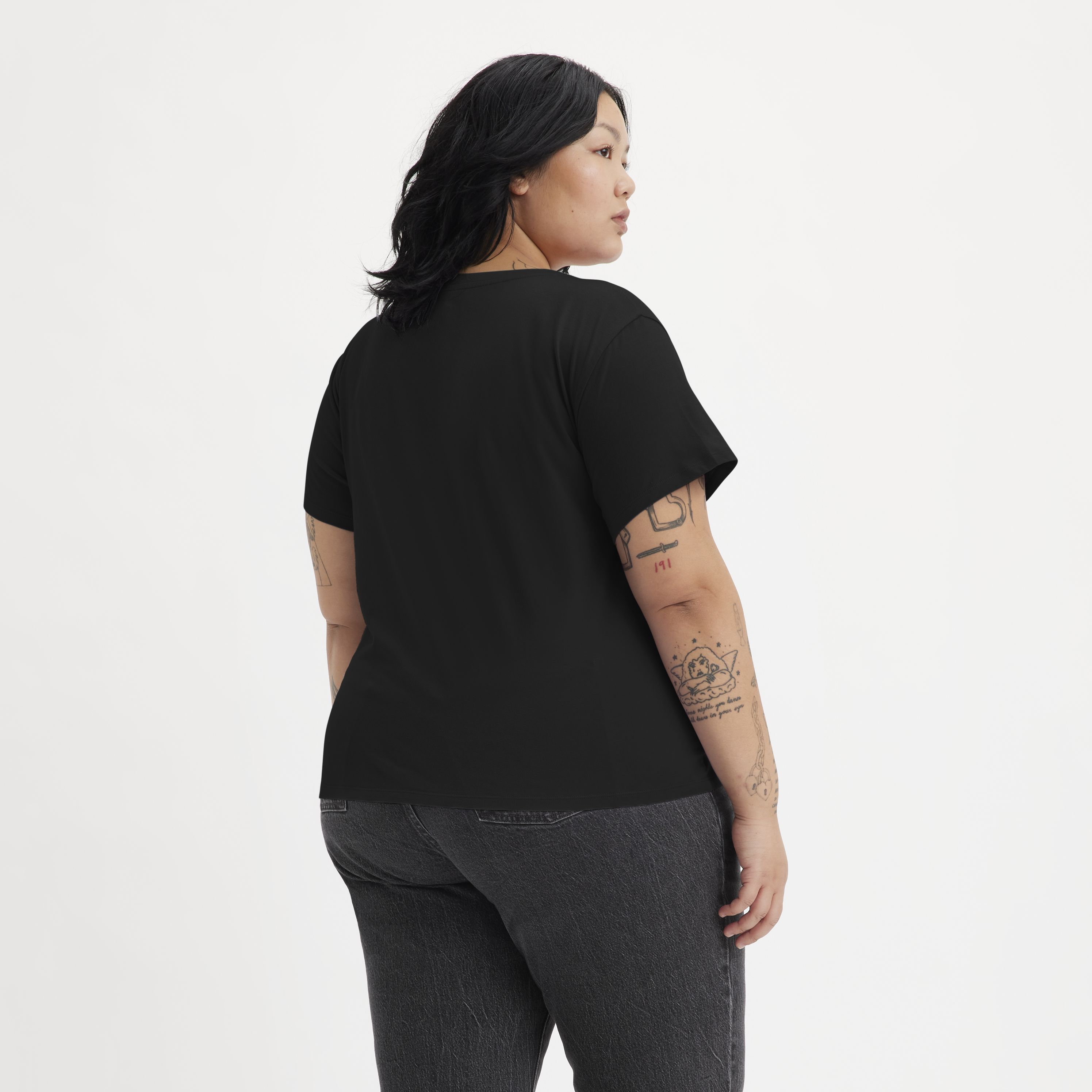 V-Neck T-Shirt (Plus Size) 3
