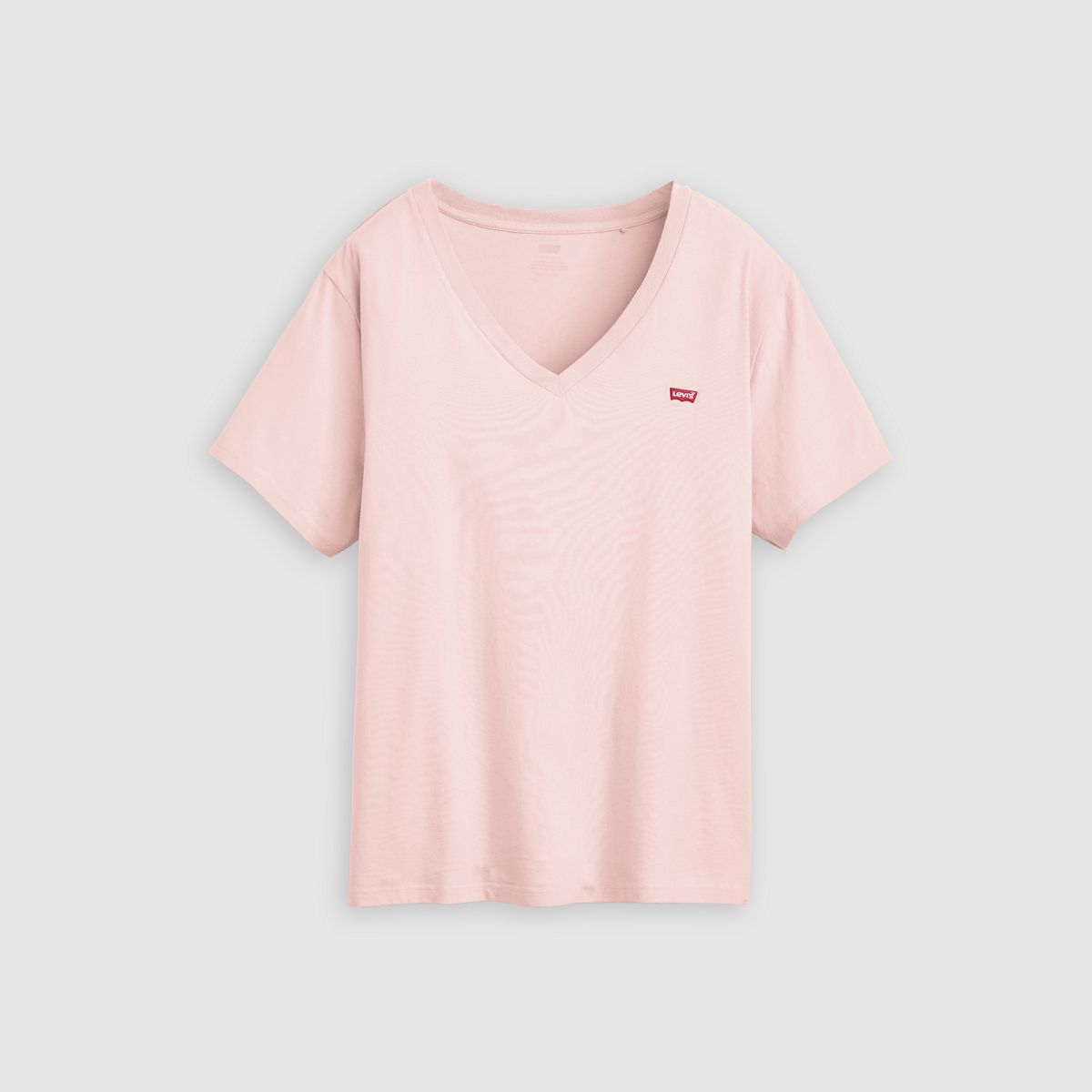 V-Neck T-Shirt (Plus Size) — Potpourri - Pink