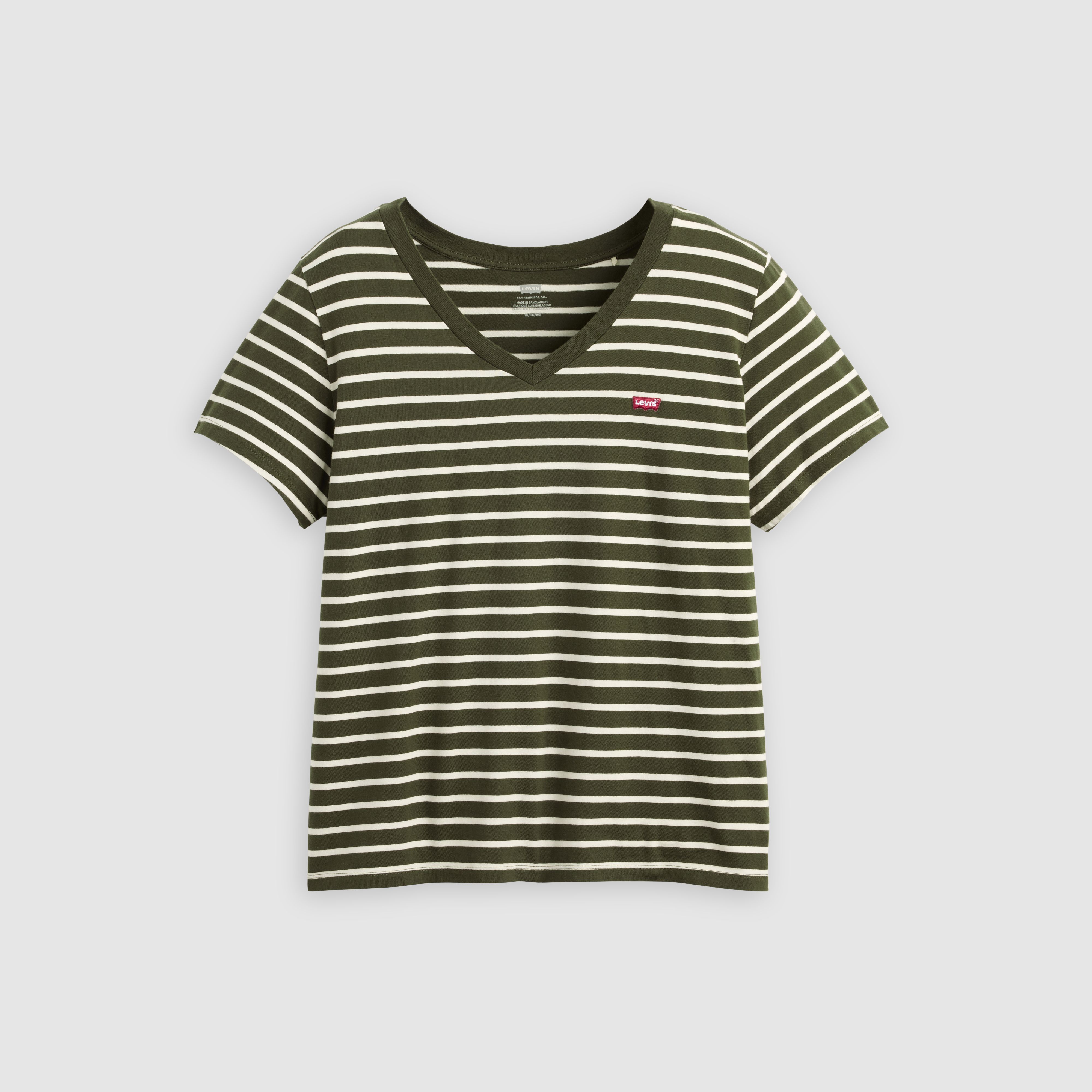 V-Neck T-Shirt (Plus Size) 5