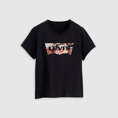 V-Neck T-Shirt (Plus Size) — Hummingbird Mineral Black - Black 5