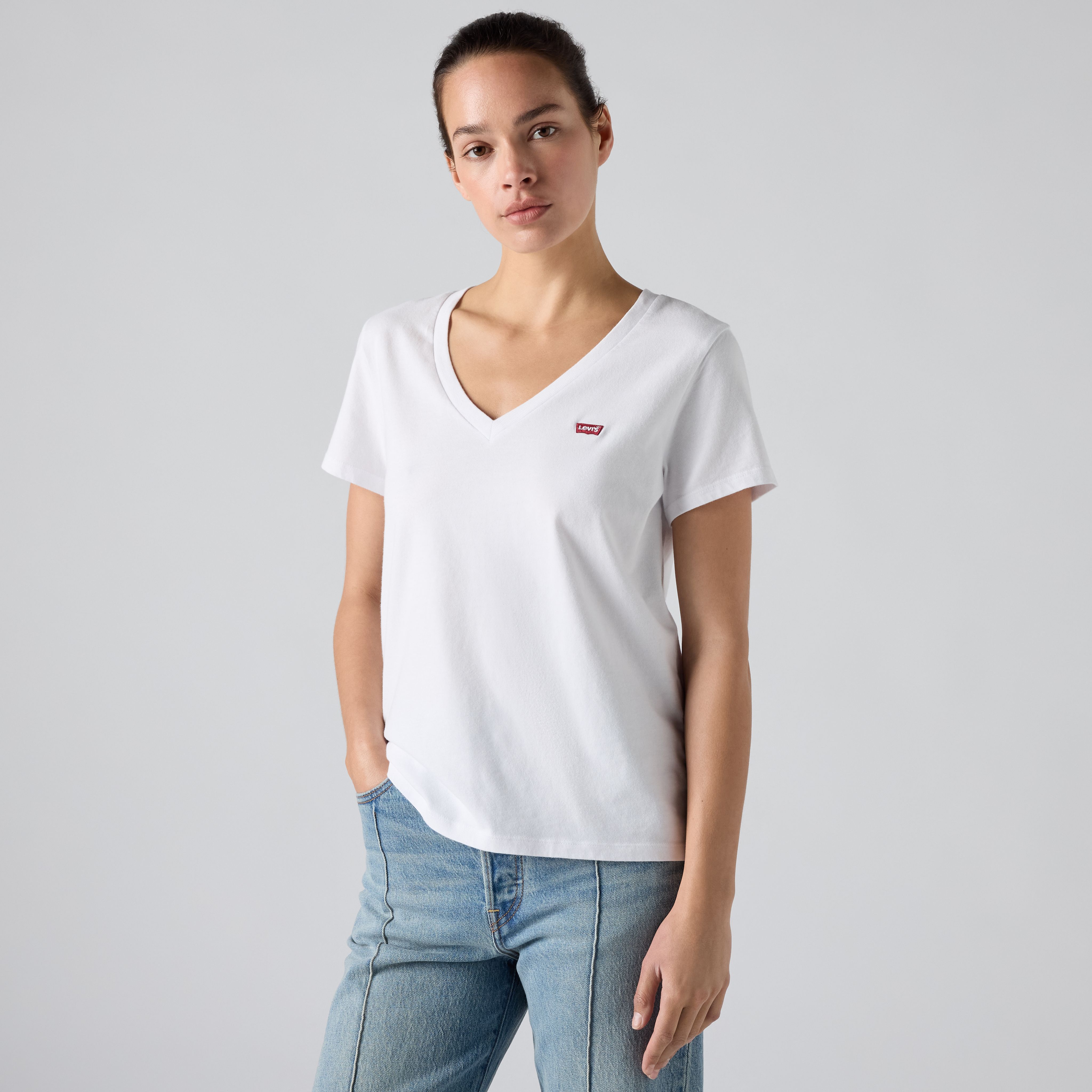The Perfect V-Neck Tee 1