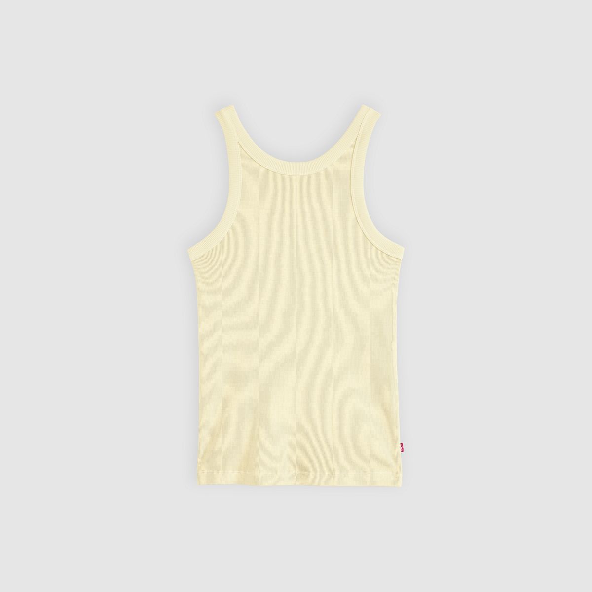 Essential Racer Tank — French Vanilla Garment Dye - Yellow