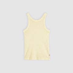 Essential Racer Tank — French Vanilla Garment Dye - Yellow 5