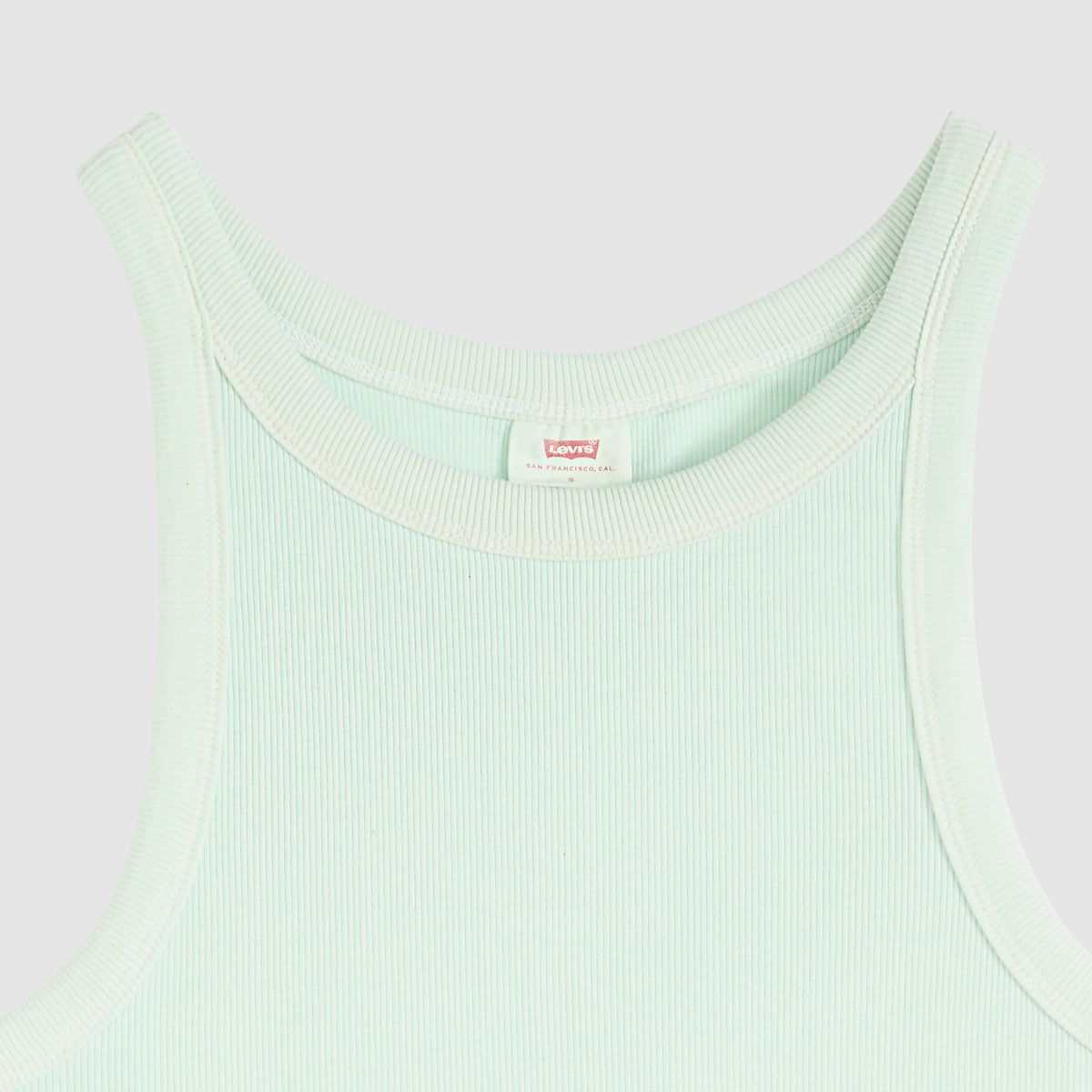 Essential Racer Tank — Garment Dye - Blue
