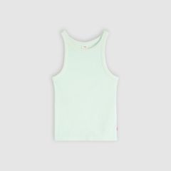 Essential Racer Tank — Garment Dye - Blue 5