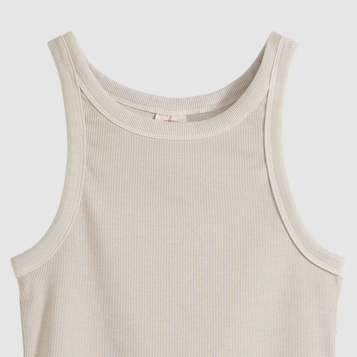 Essential Racer Tank — Garment Dye - Grey