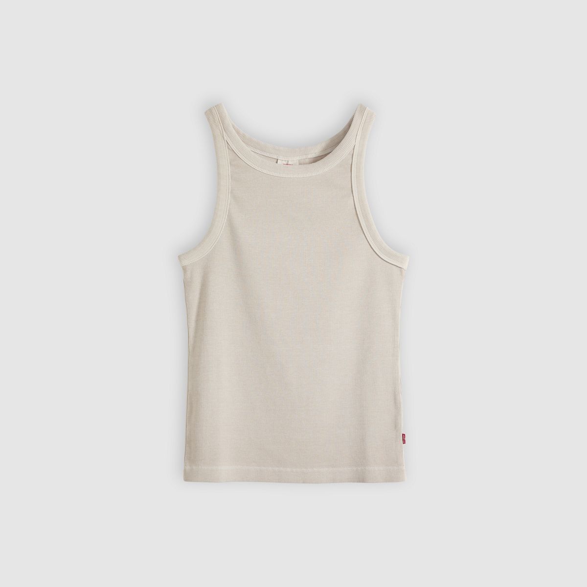 Essential Racer Tank — Garment Dye - Grey