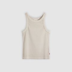 Essential Racer Tank — Garment Dye - Grey 5