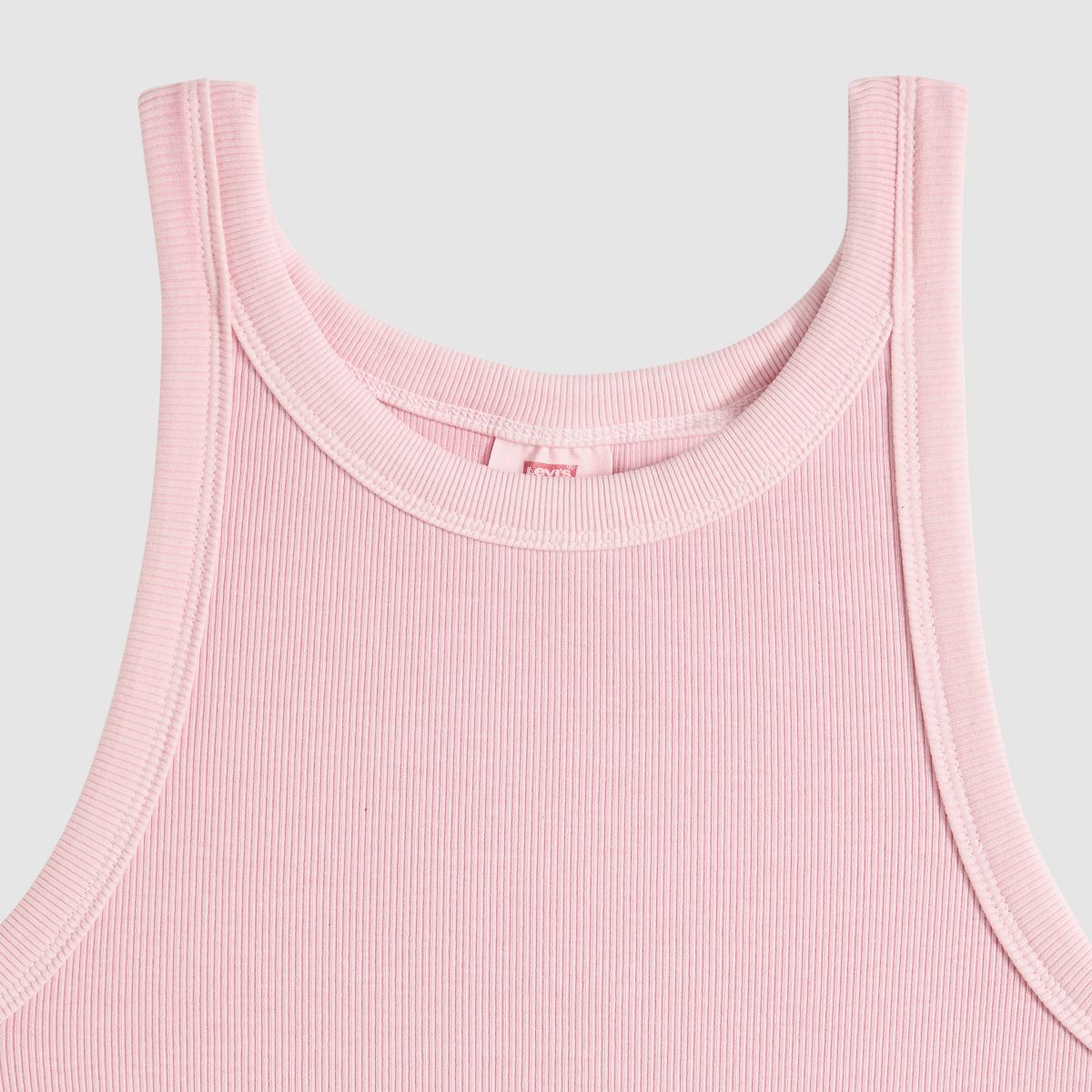 Essential Racer Tank — Garment Dye - Pink