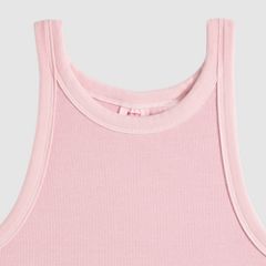 Essential Racer Tank — Garment Dye - Pink 6