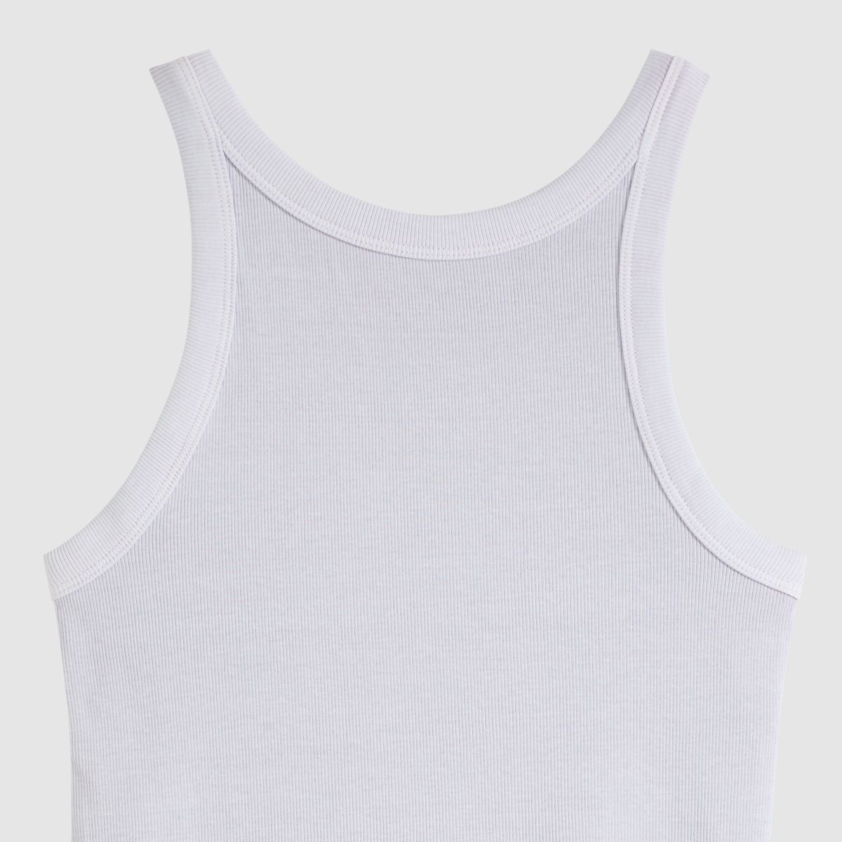 Essential Racer Tank — Garment Dye Lavender Blue - Purple