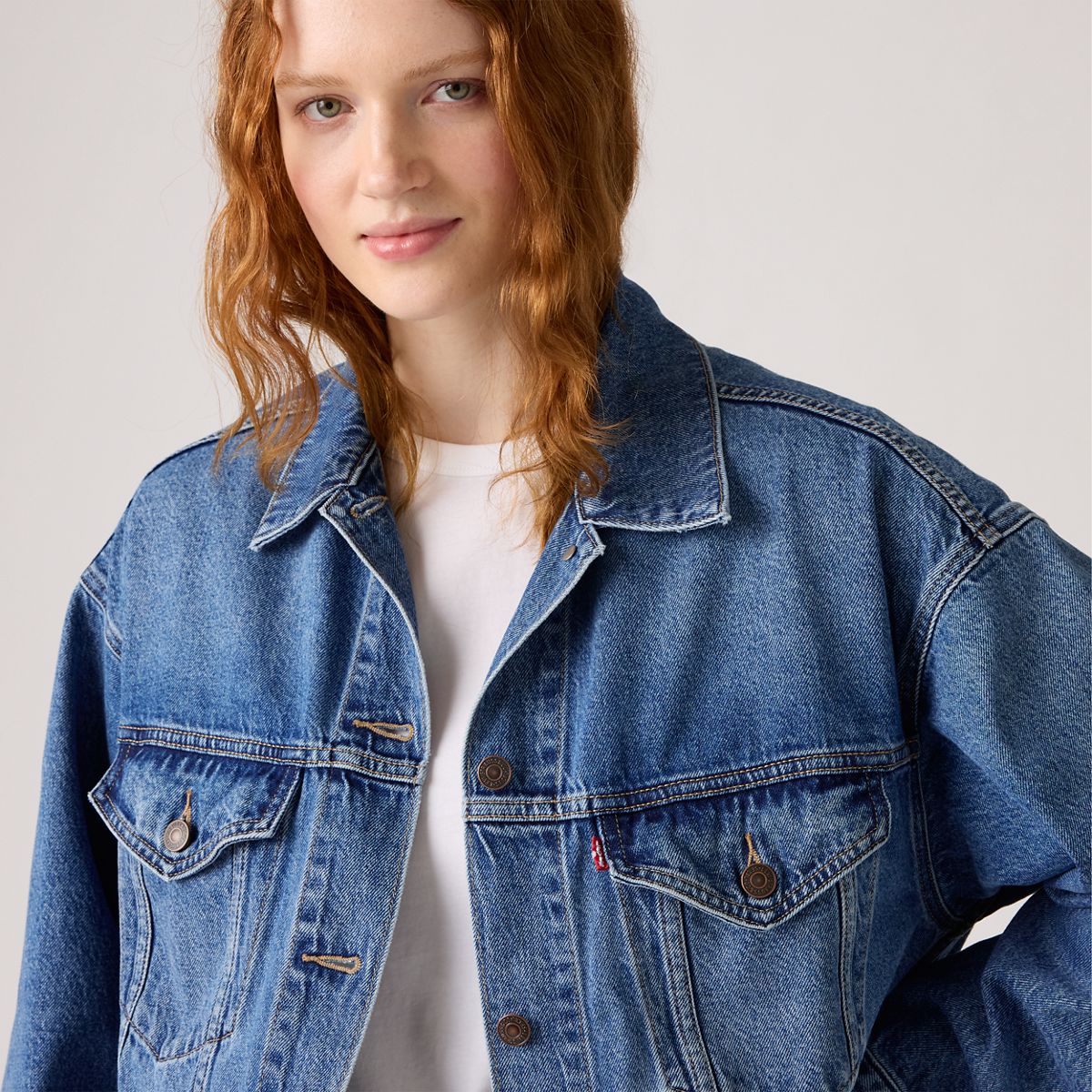 XL Trucker Jacket — Worn In Medium Indigo - Medium Wash