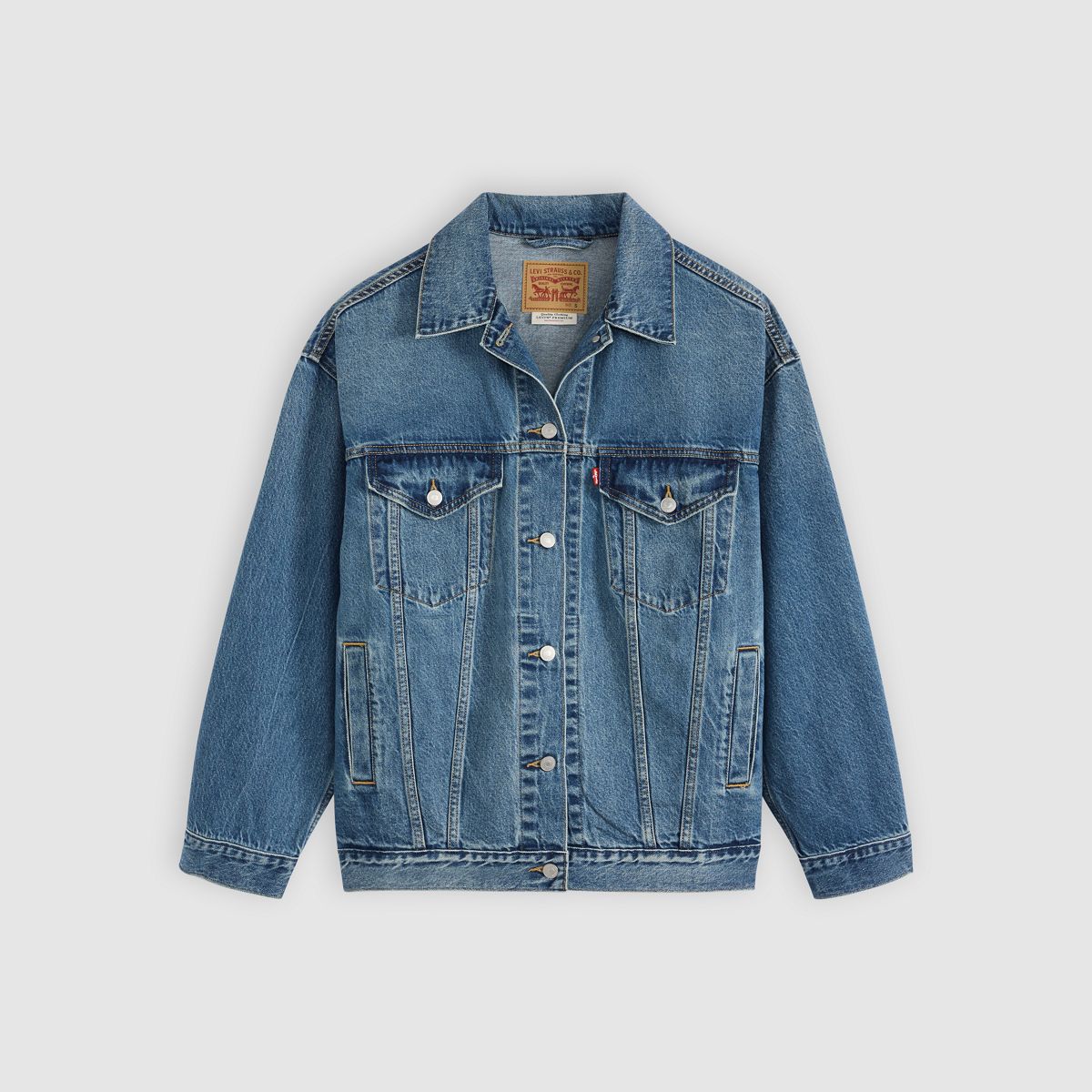XL Trucker Jacket — Trial Case - Medium Wash