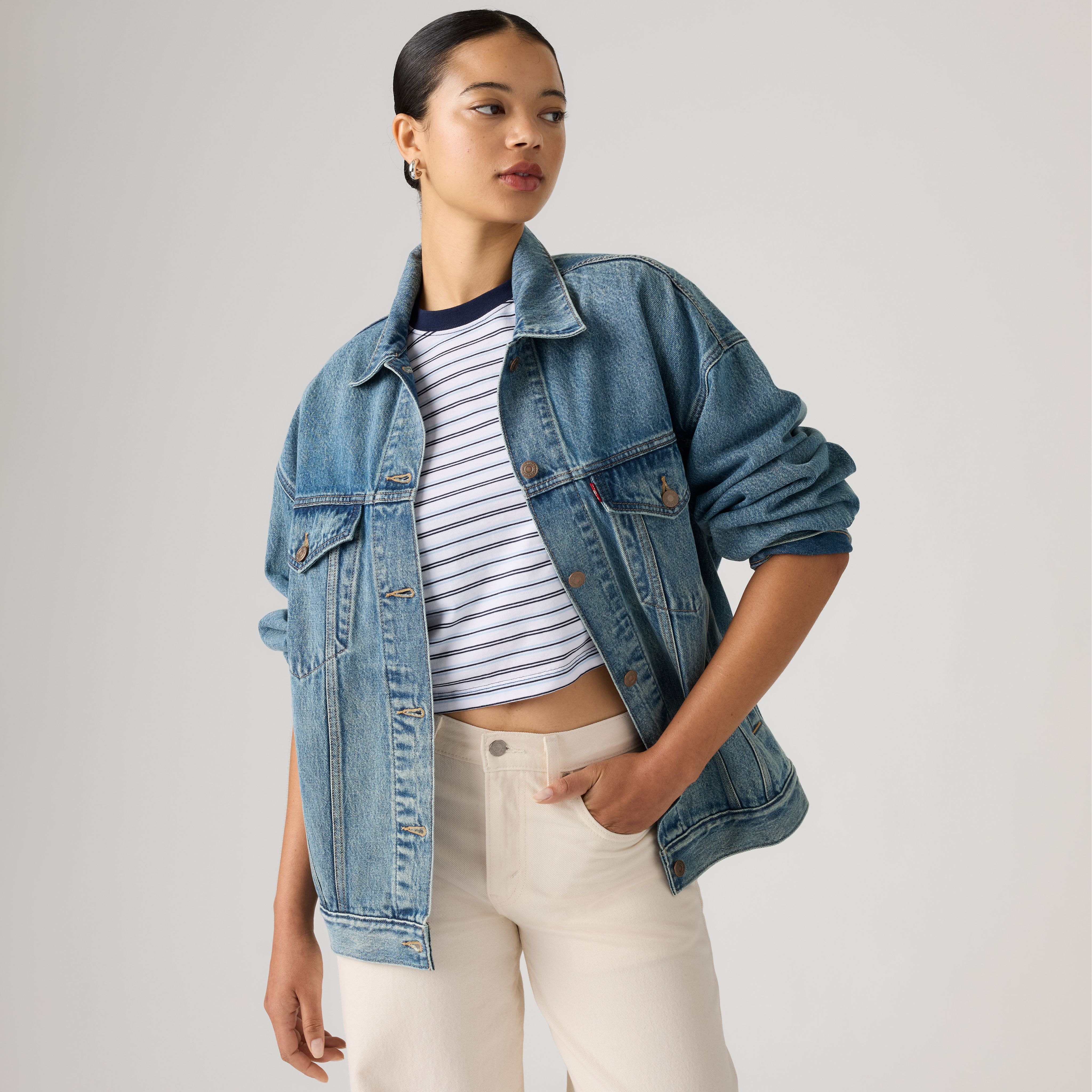 Oversized Trucker Jacket 1