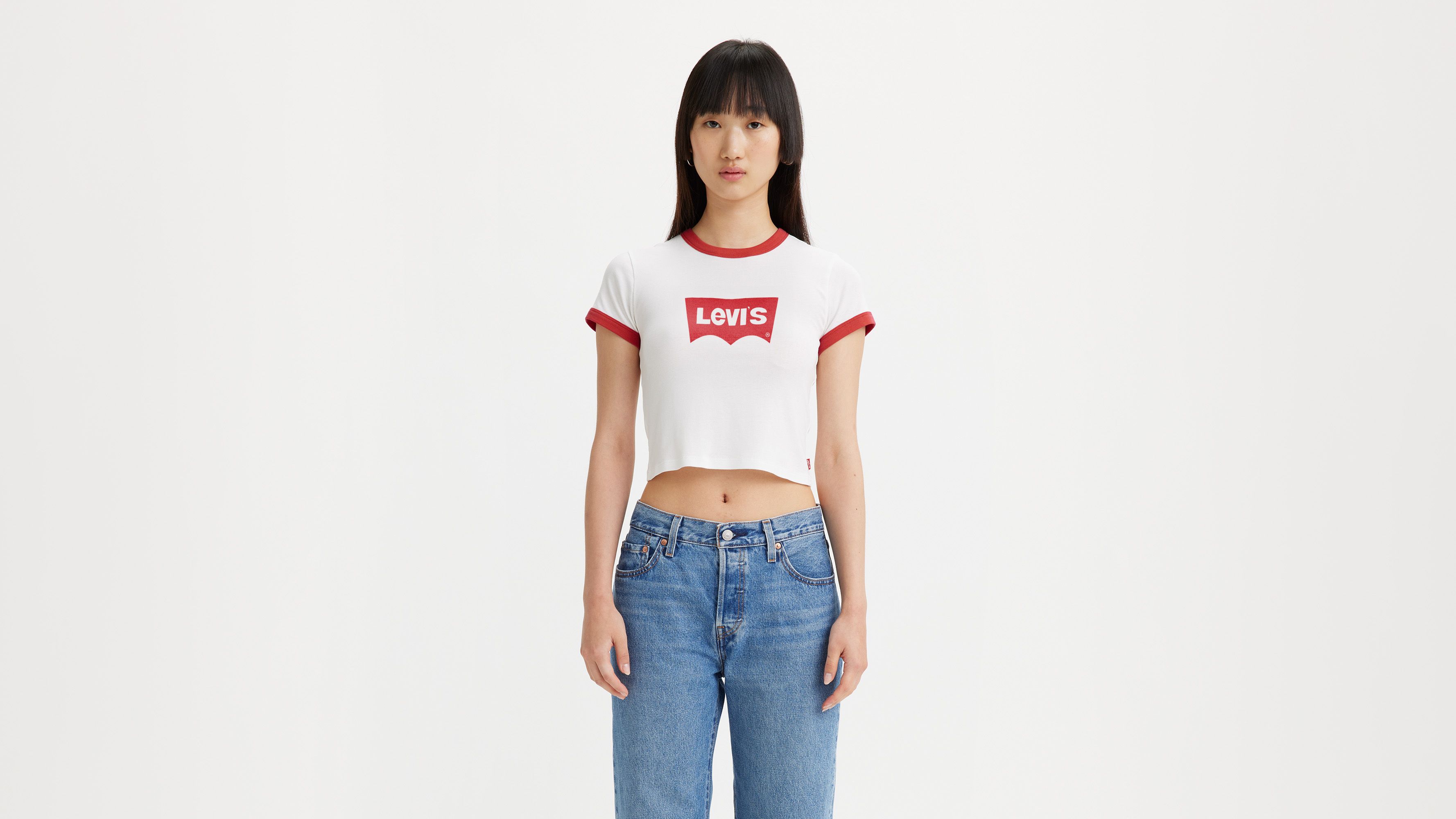 Graphic Logo Ringer Mini T-Shirt 1