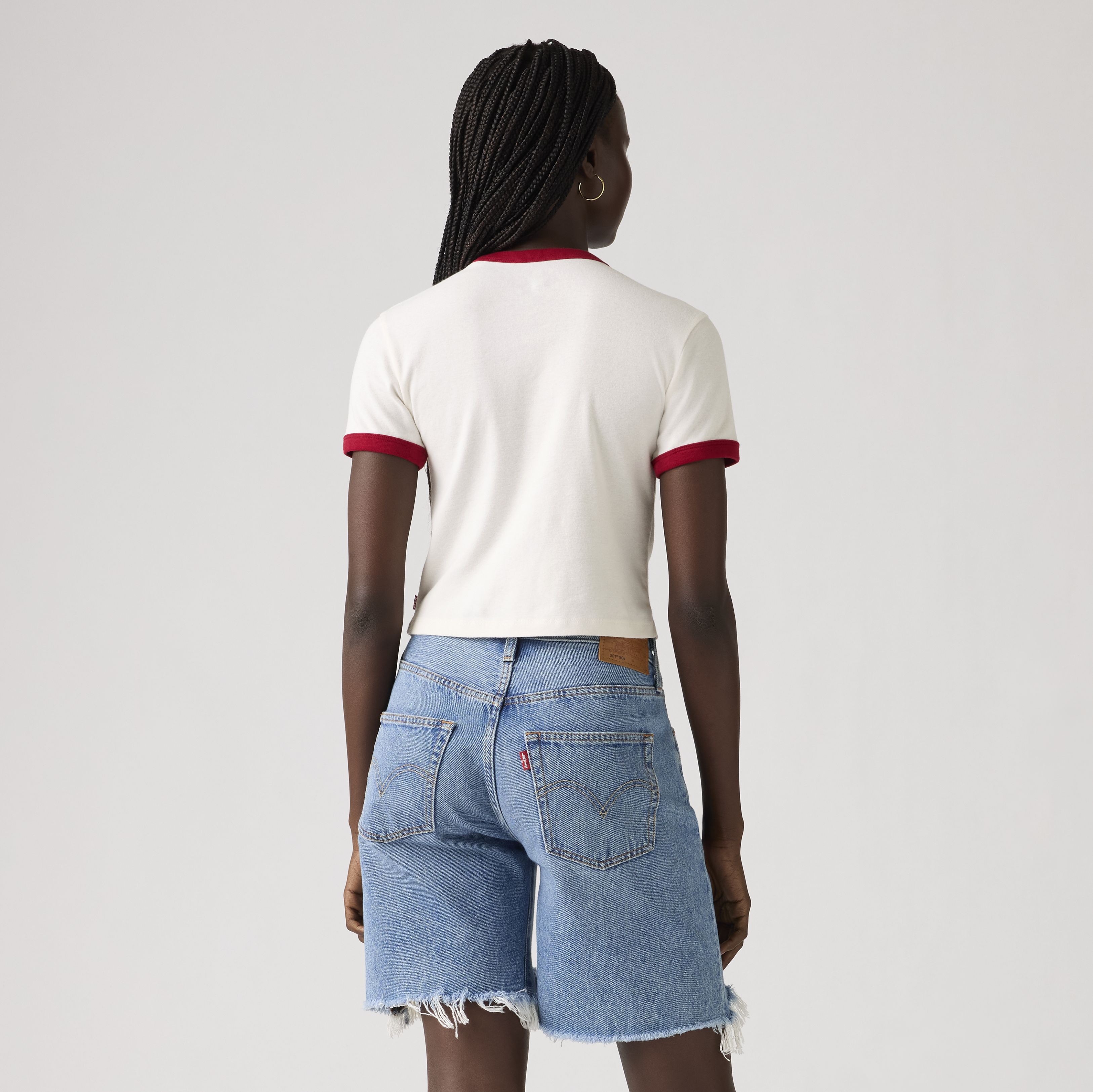 Graphic Ringer Mini T-Shirt 4