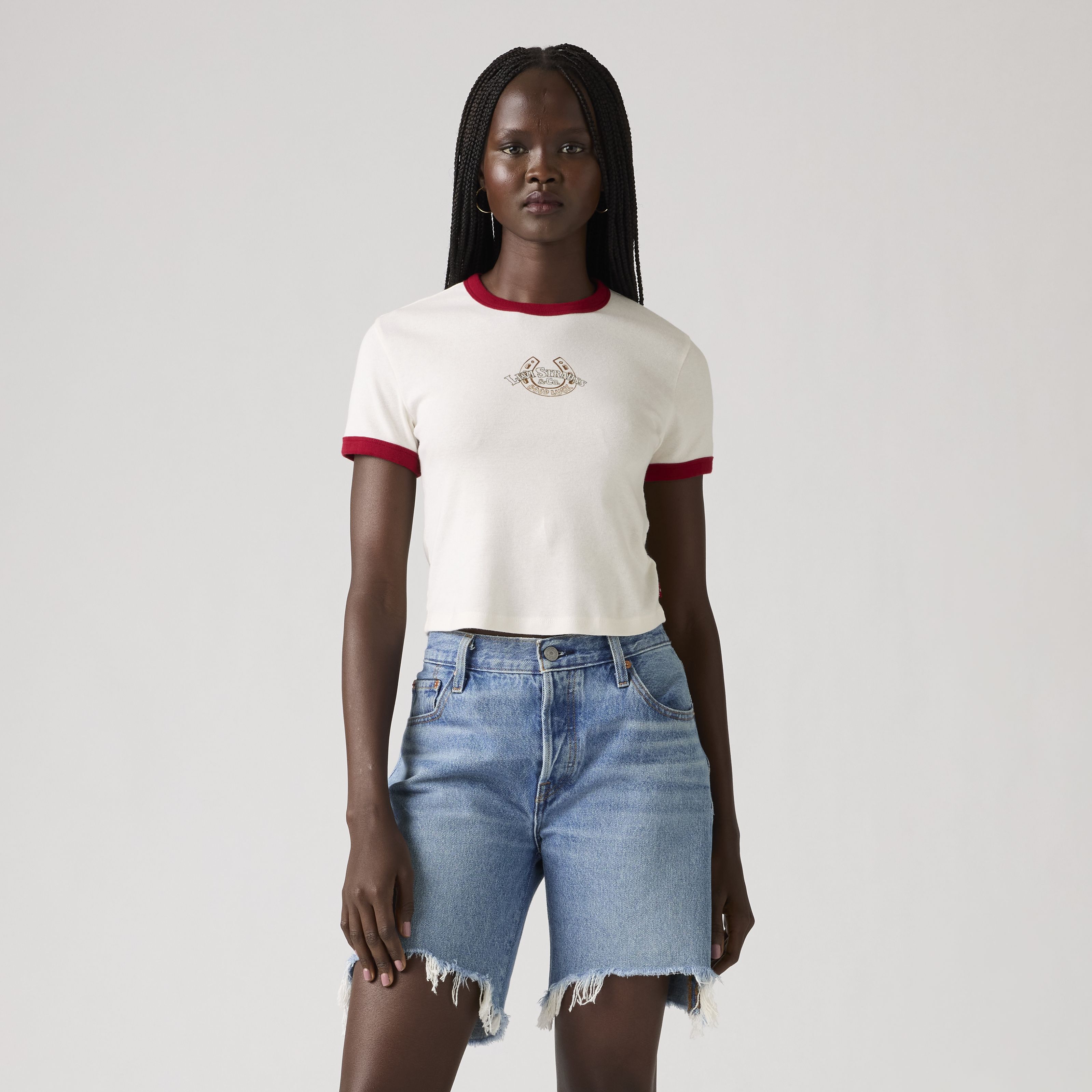 Graphic Ringer Mini T-Shirt 7