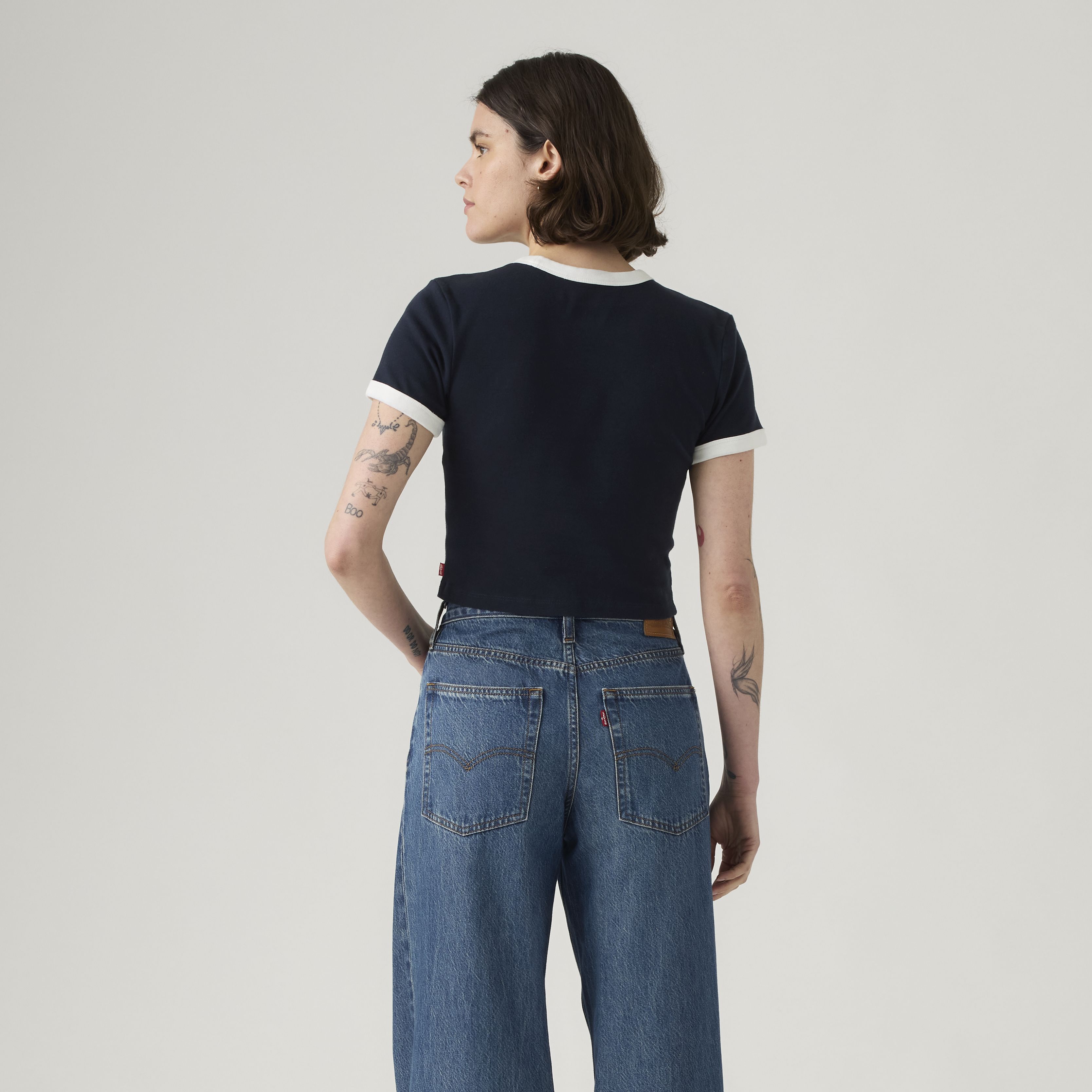 Graphic Ringer Mini T-Shirt 3