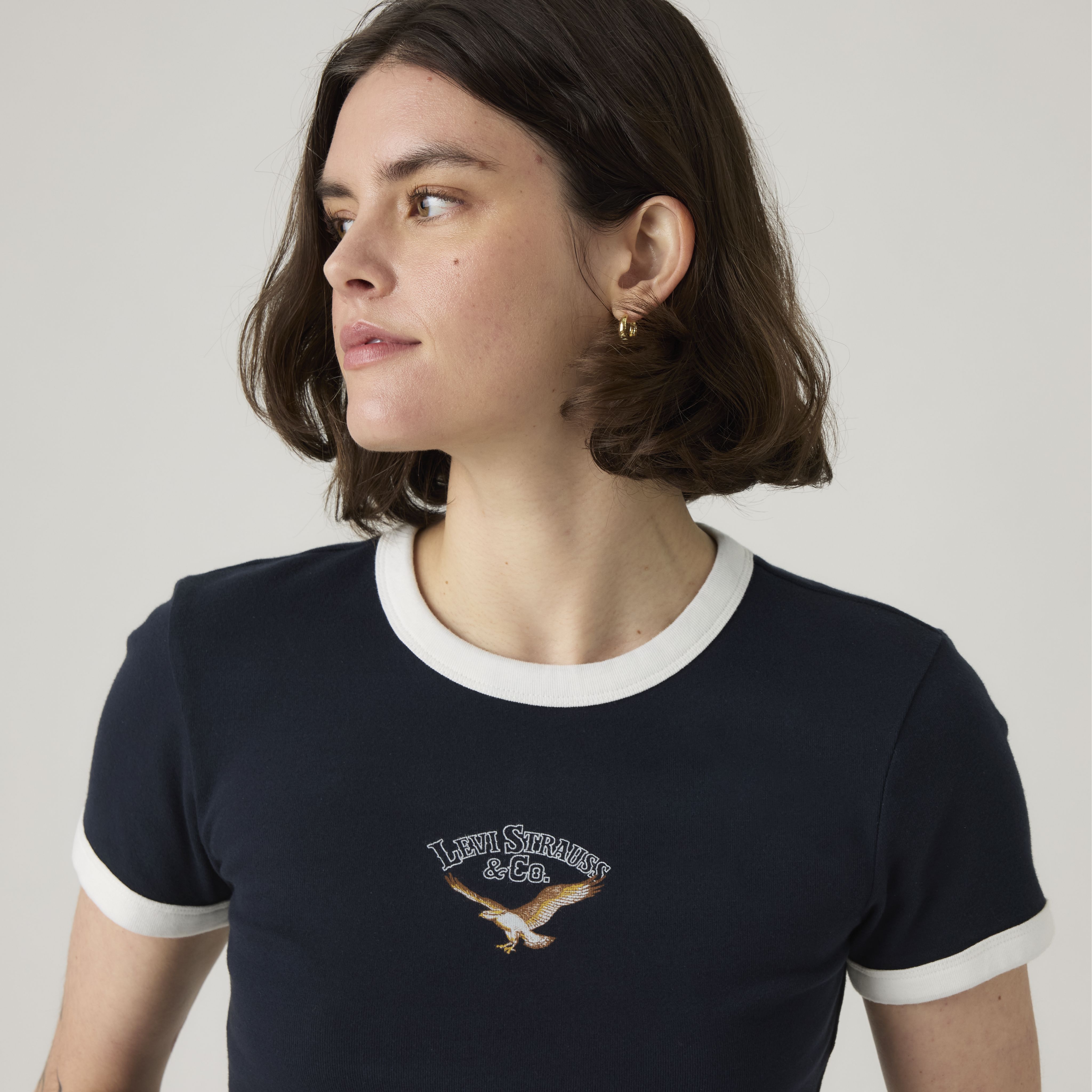 Graphic Ringer Mini T-Shirt 4