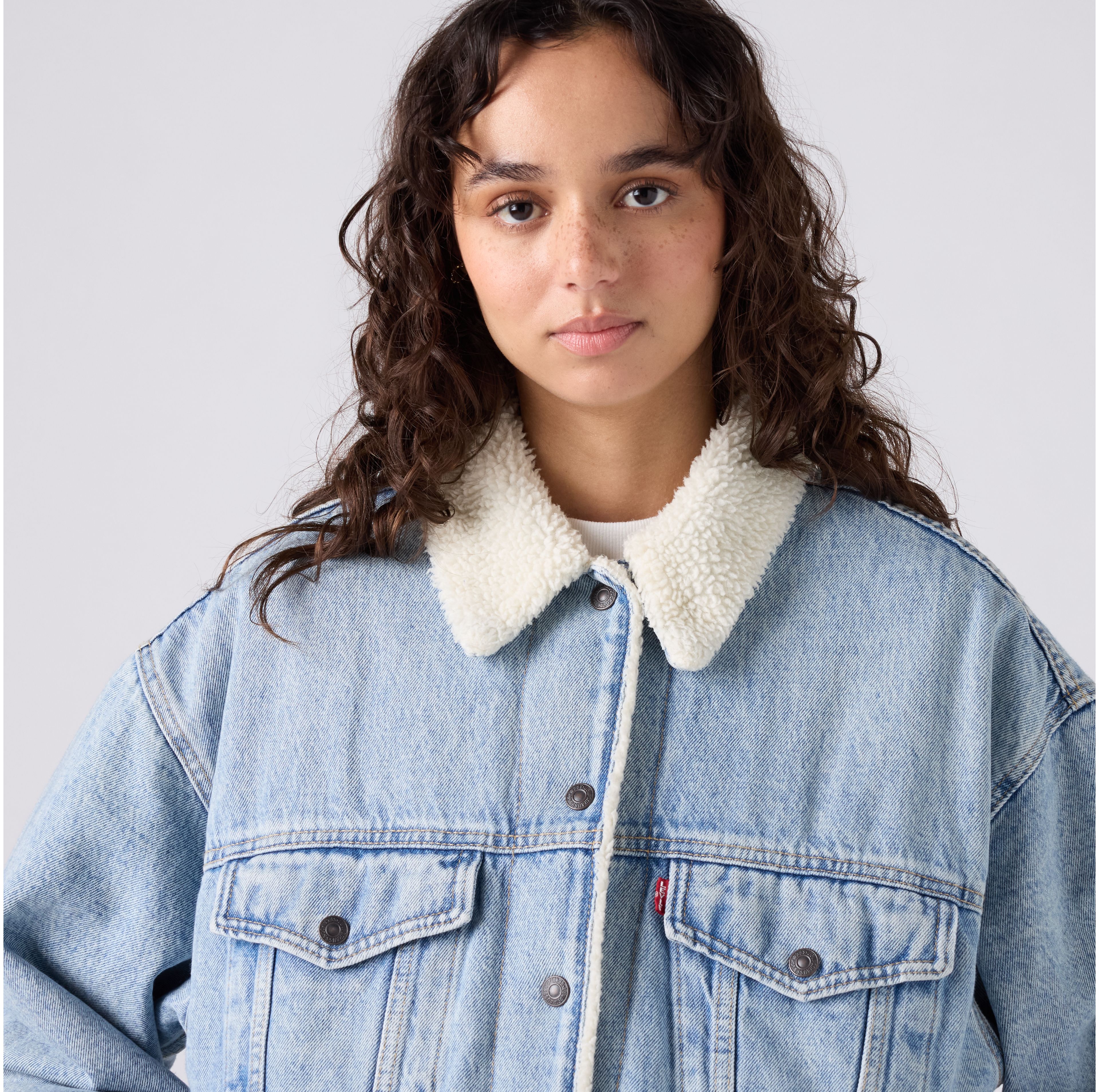 90s Sherpa Trucker Jacket