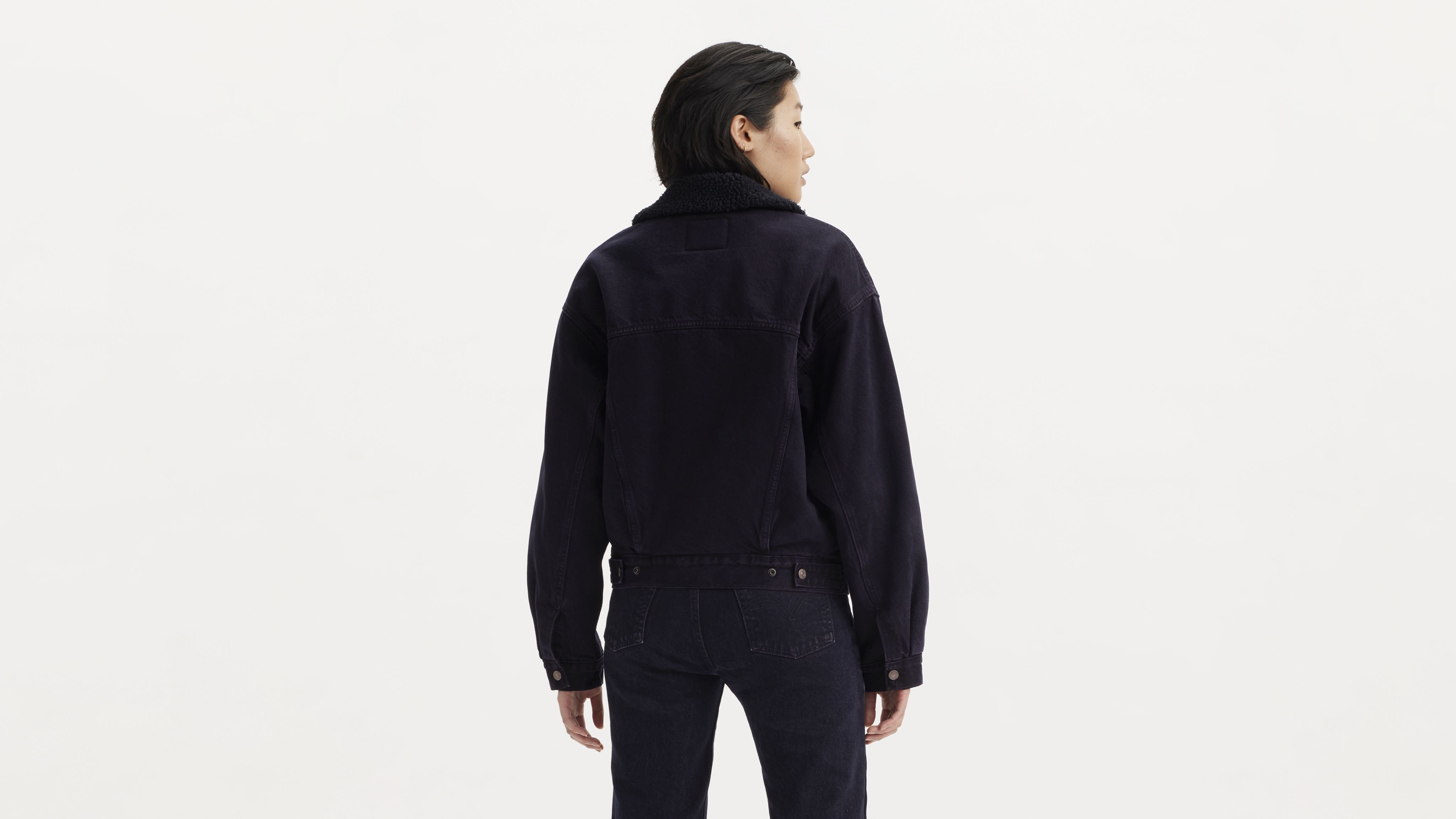 '90s Sherpa Trucker Jacket 4