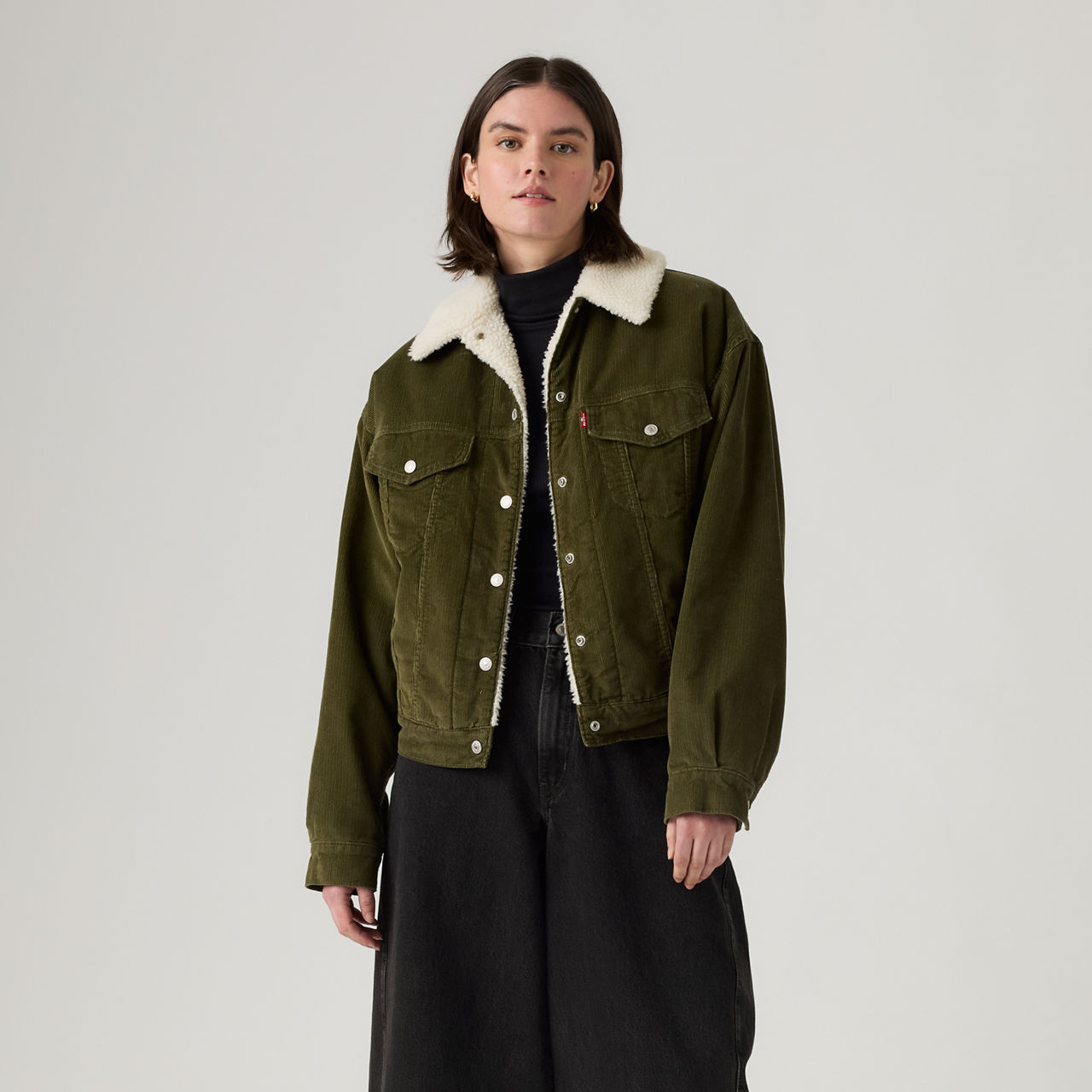 90s Sherpa Trucker Jacket 11