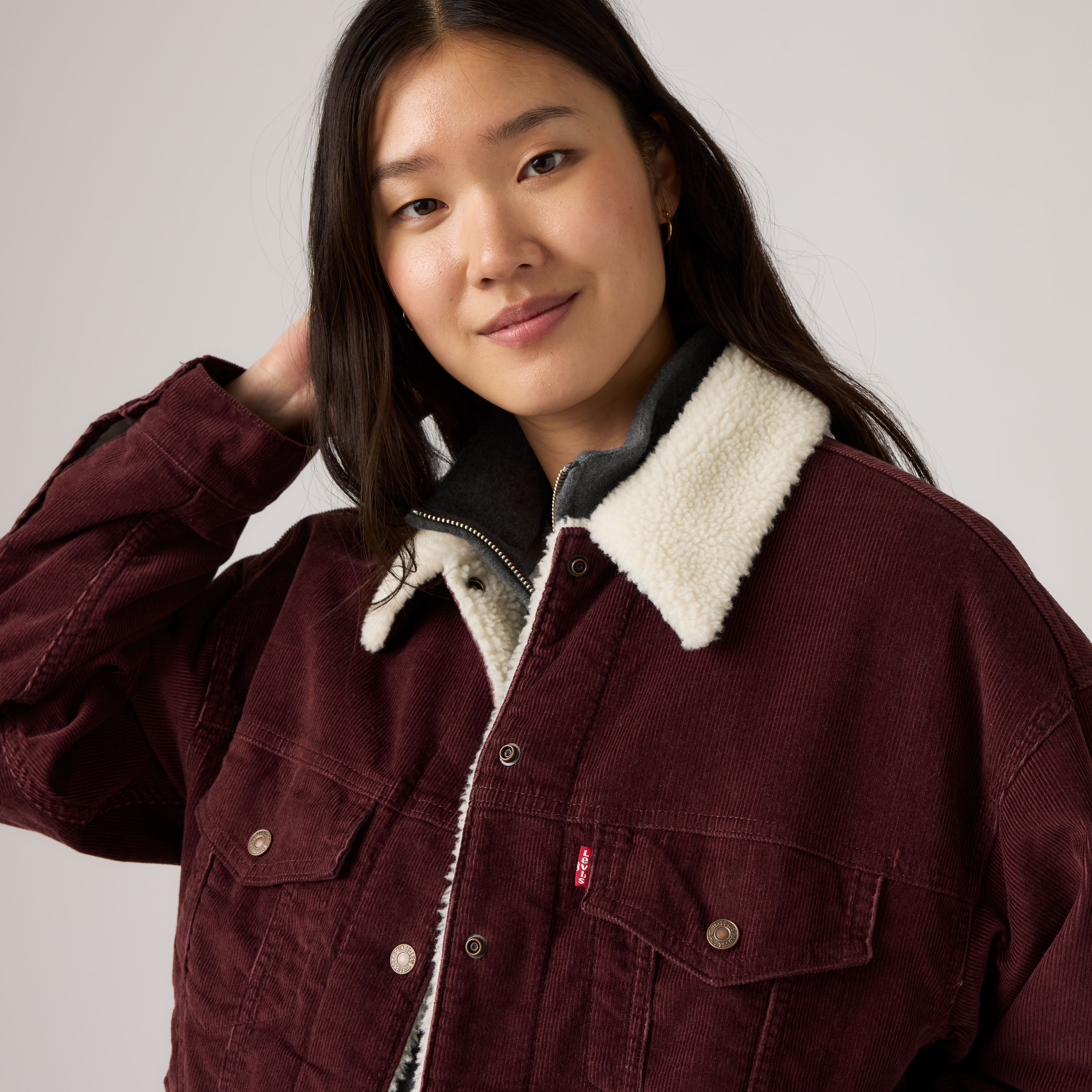 Corduroy '90s Sherpa Trucker Jacket 2