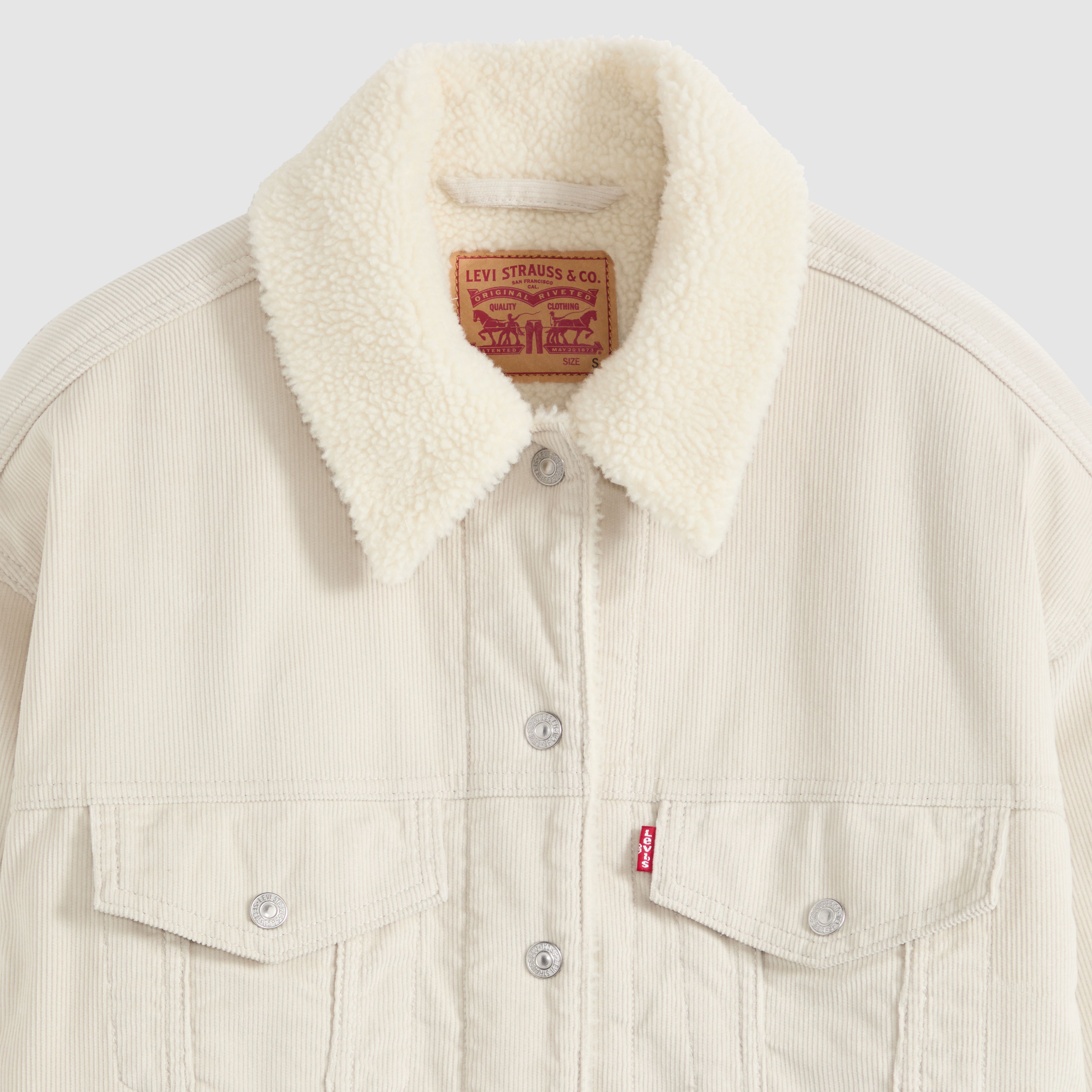 Corduroy '90s Sherpa Trucker Jacket 6